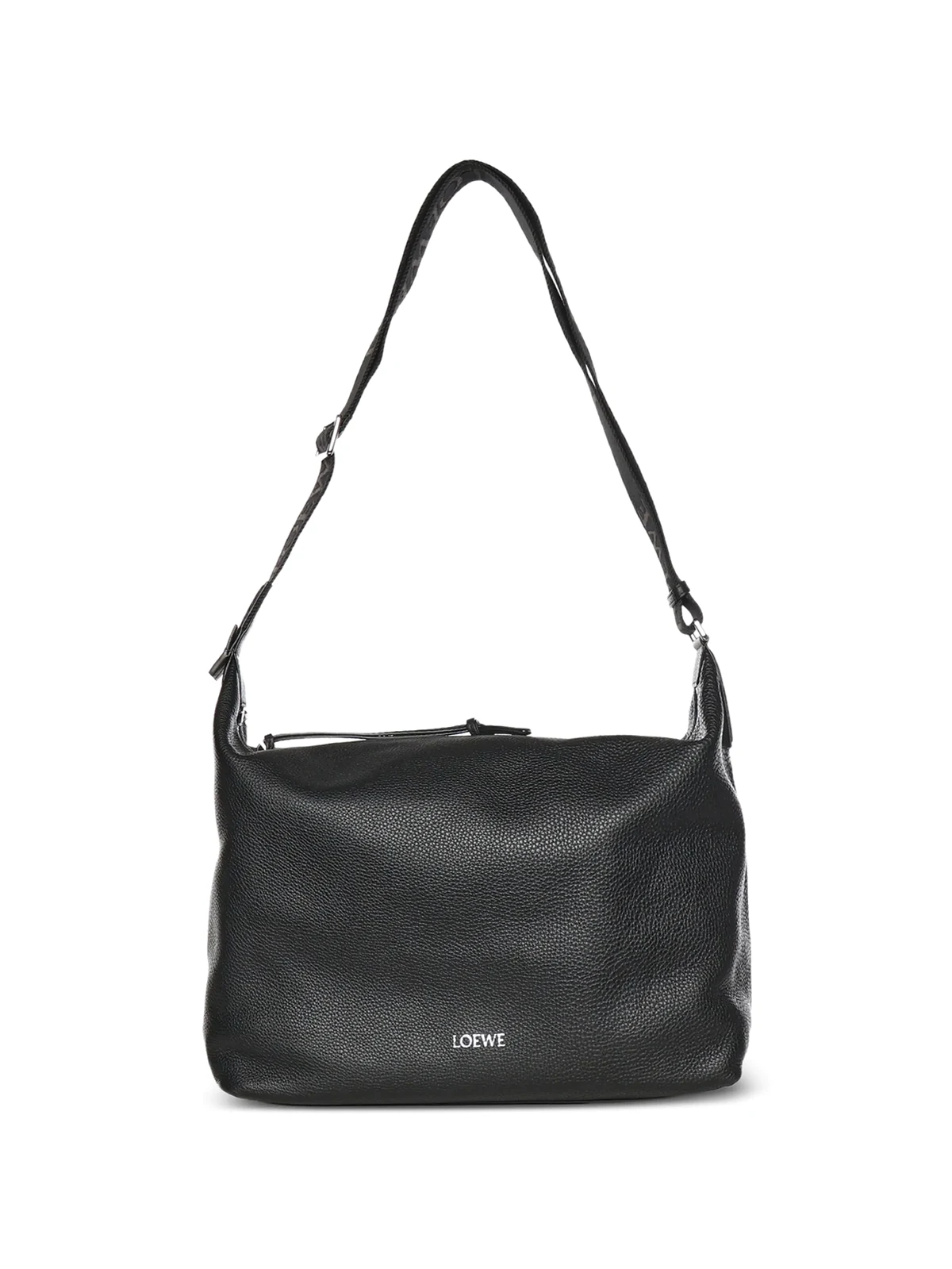 Cubi logo-strap messenger bag