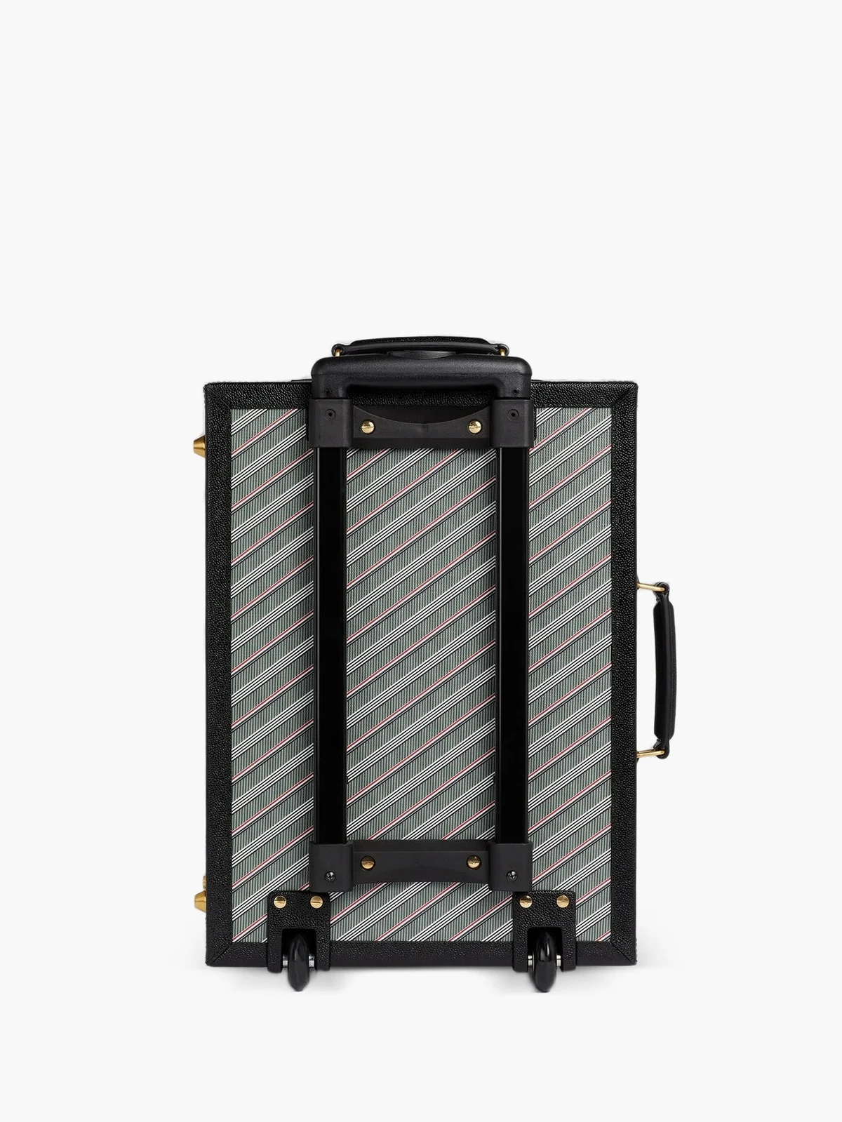 stripe-pattern luggage