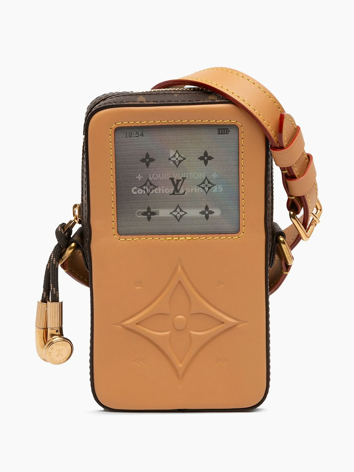 2021-2025 Monogram Music Player Wearable Wallet crossbody bag