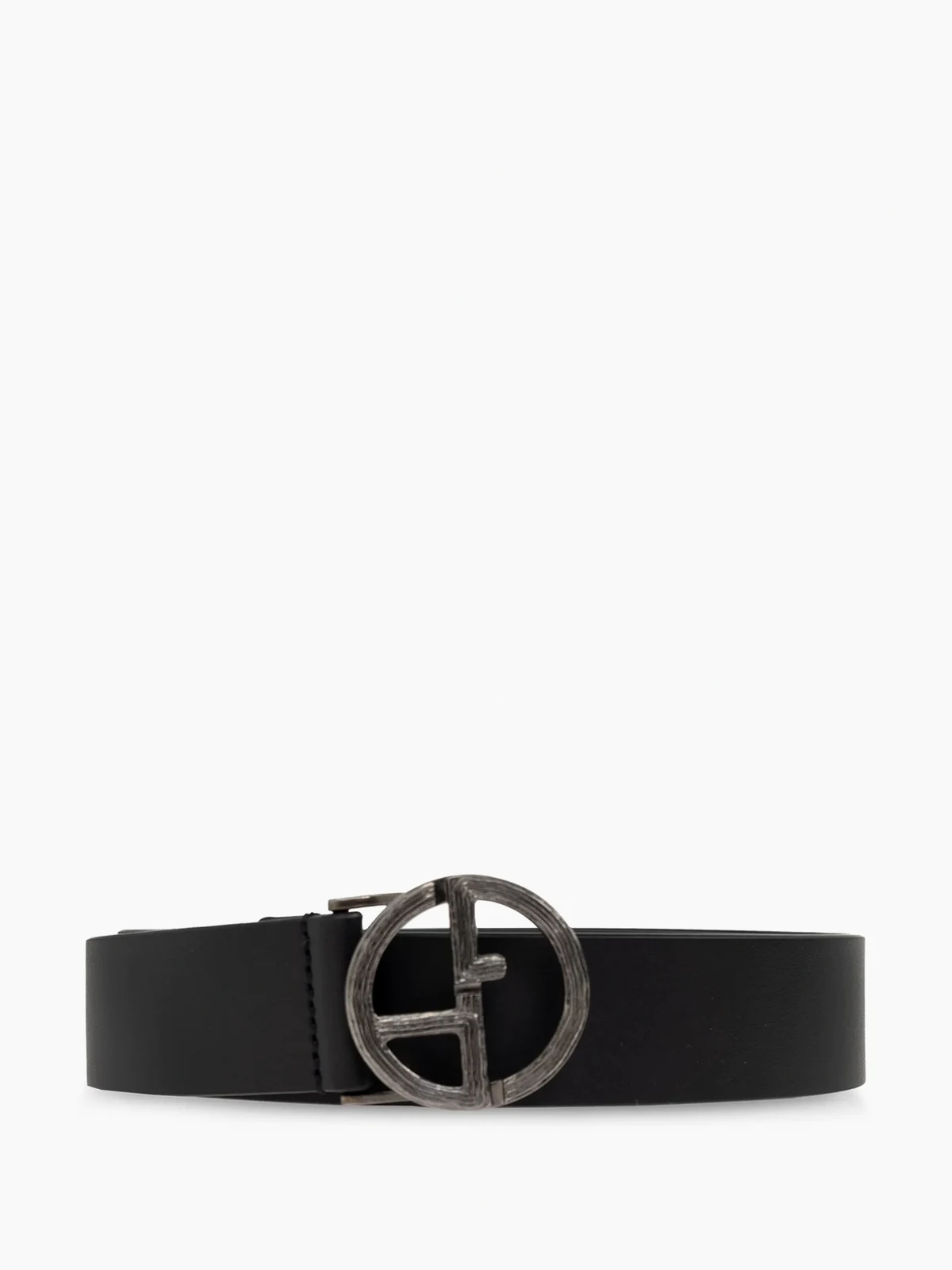 GA-logo leather belt