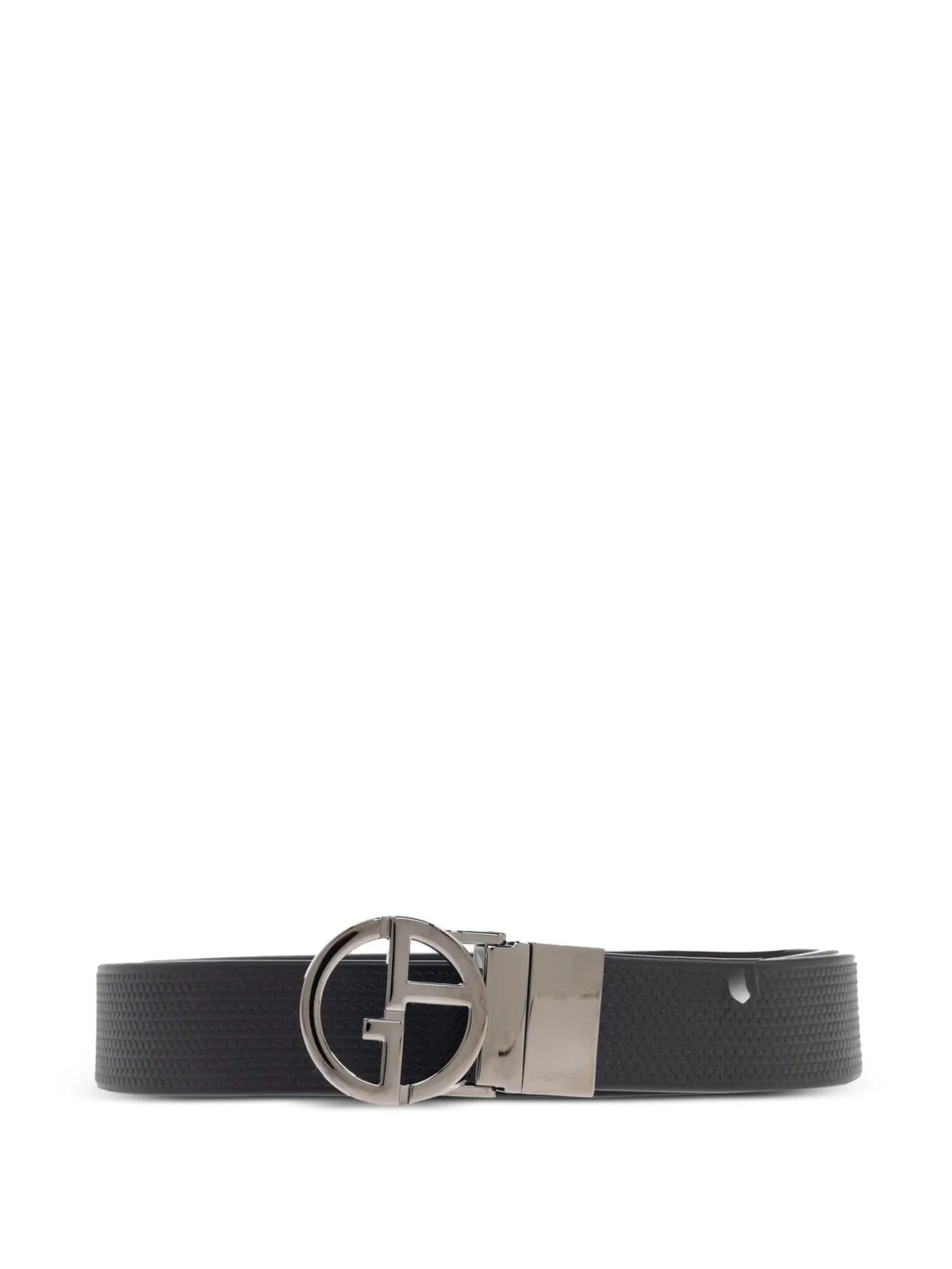 logo-buckle belt