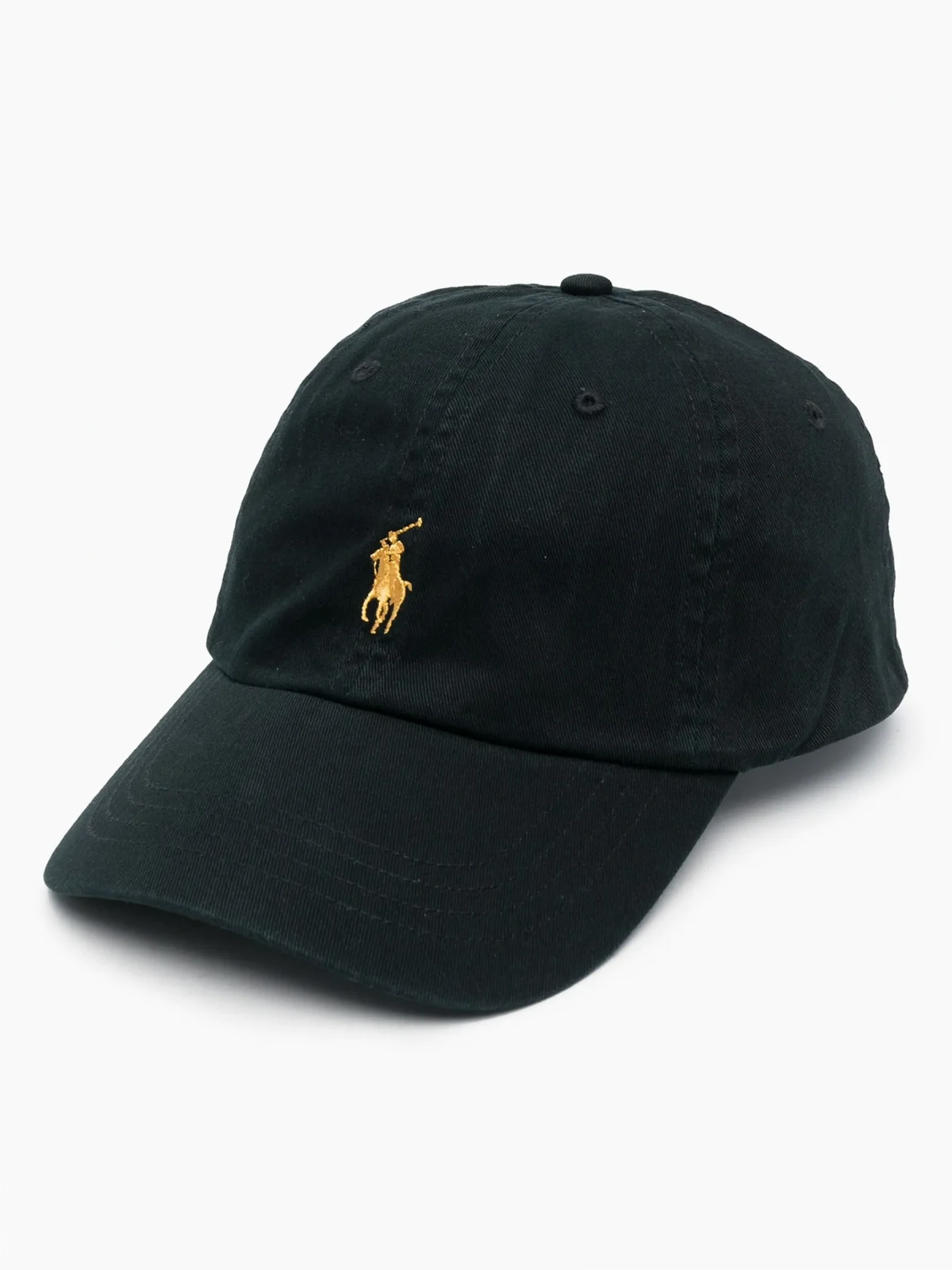 embroidered-logo cotton baseball cap