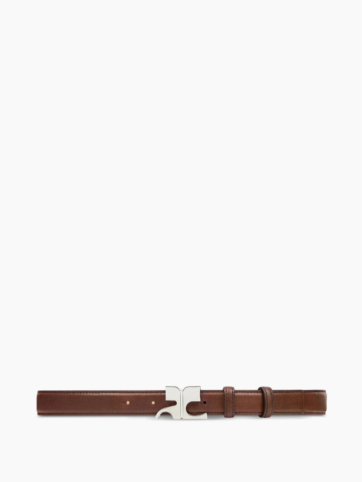 logo-buckle belt