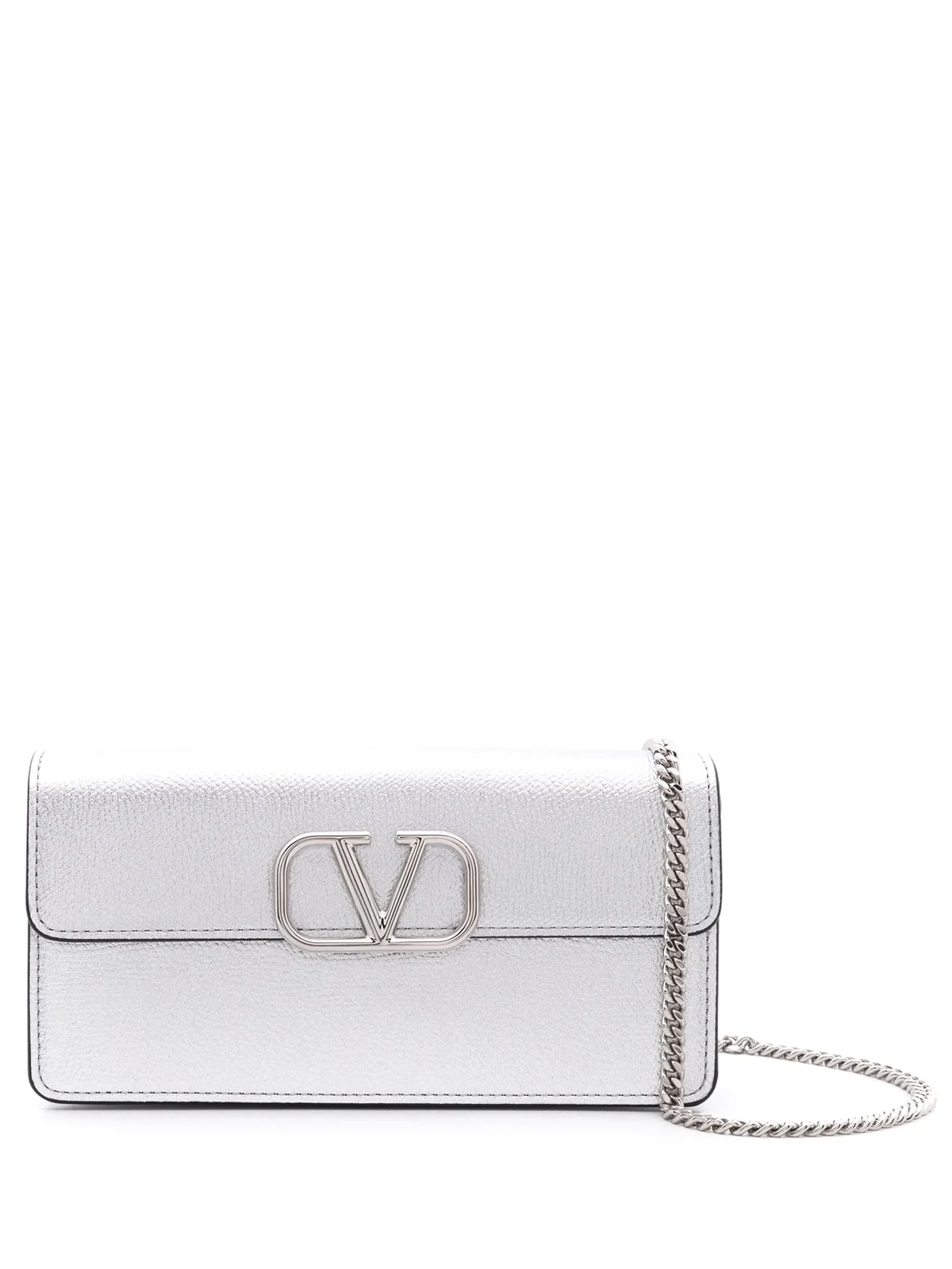 VLogo Signature metallic wallet-on-chain