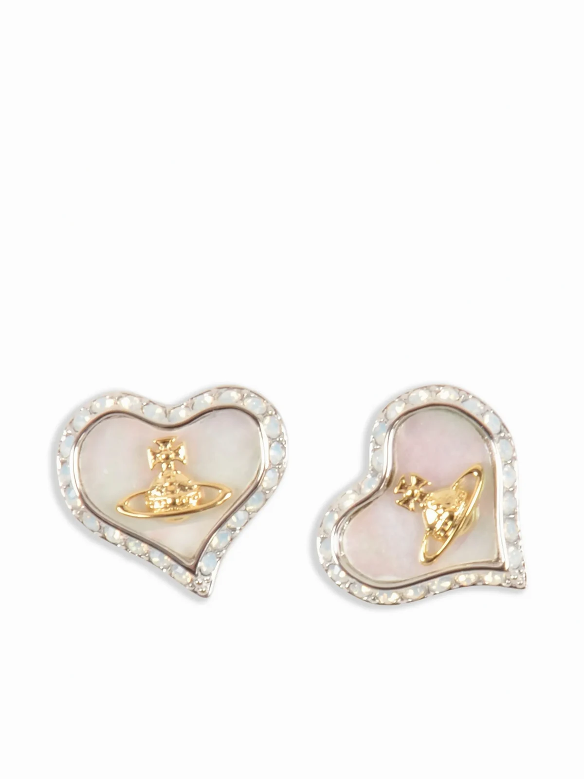 heart-shaped earrings