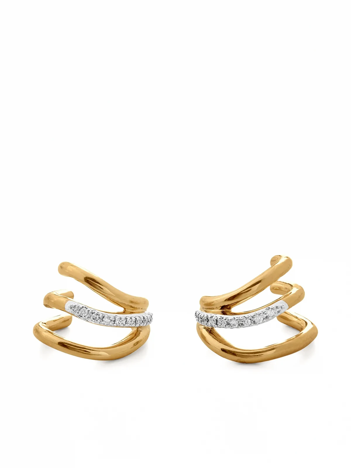Riva huggie earrings