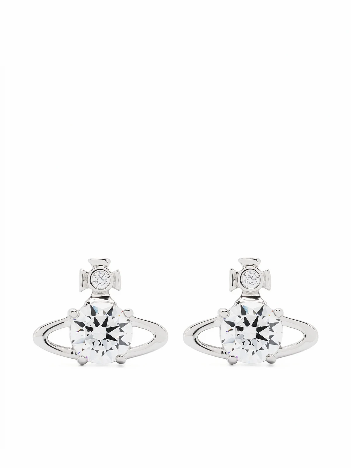 Reina crystal-embellished earrings