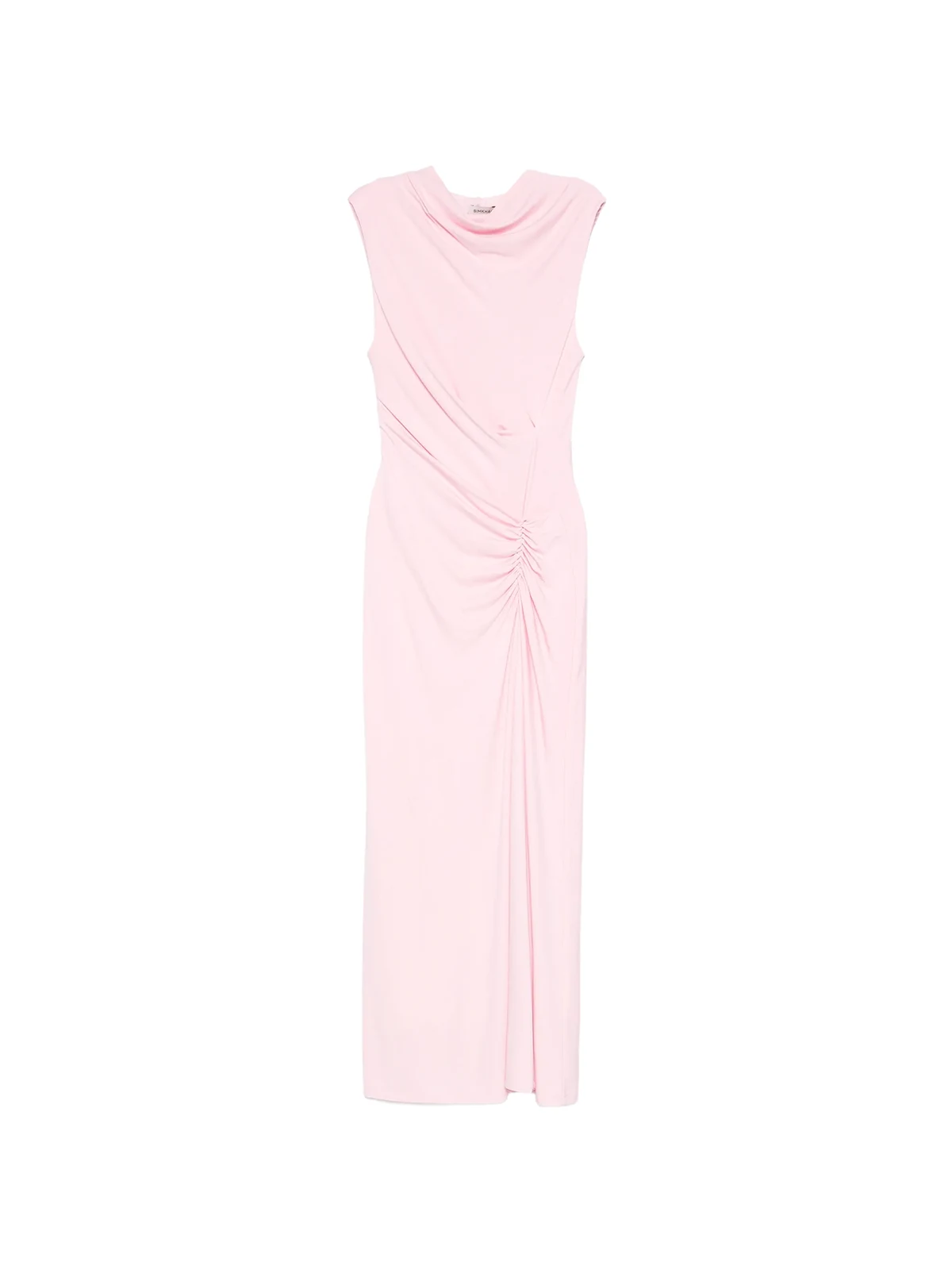 Acacia draped midi dress