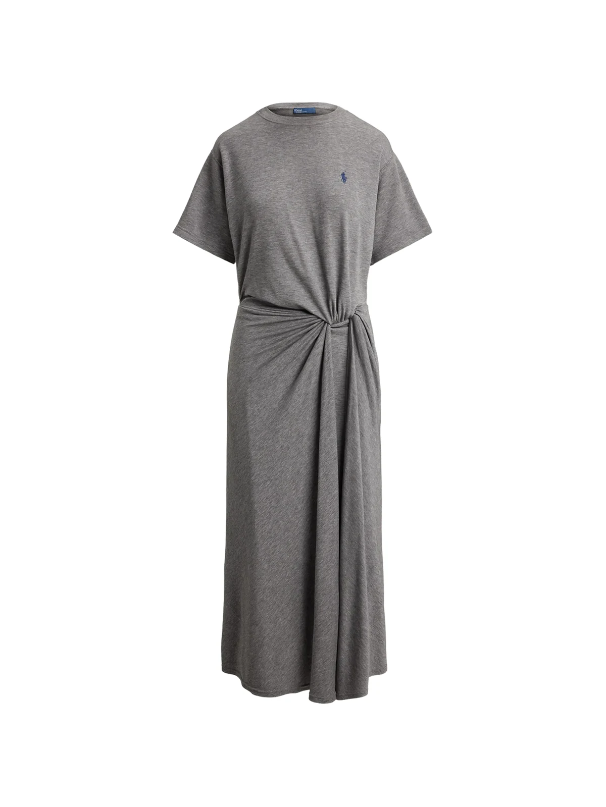 twisted T-shirt midi dress