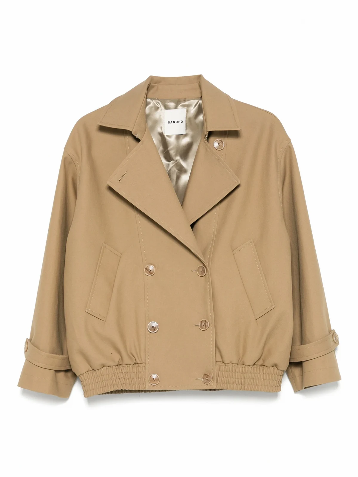 short trench jacket