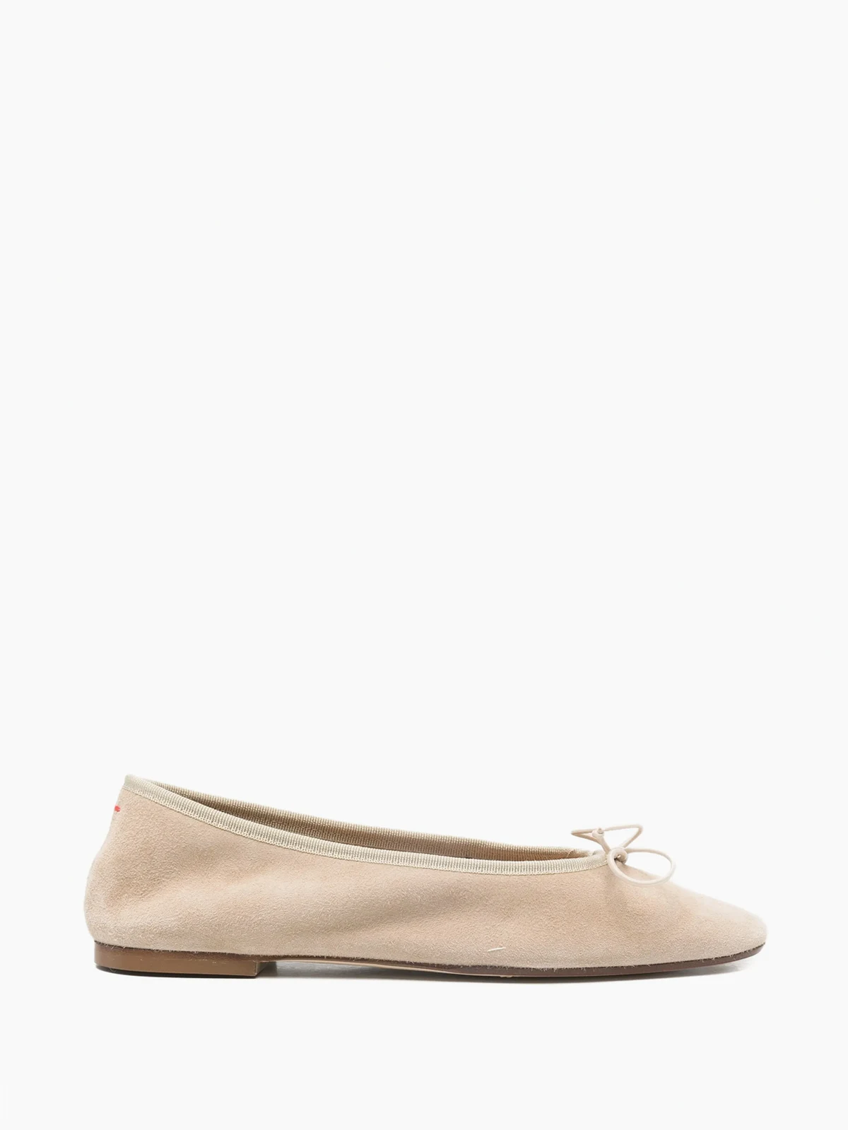 tie-detail ballet flats