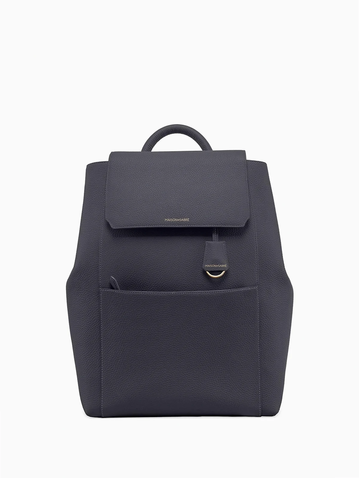 large leather backpack