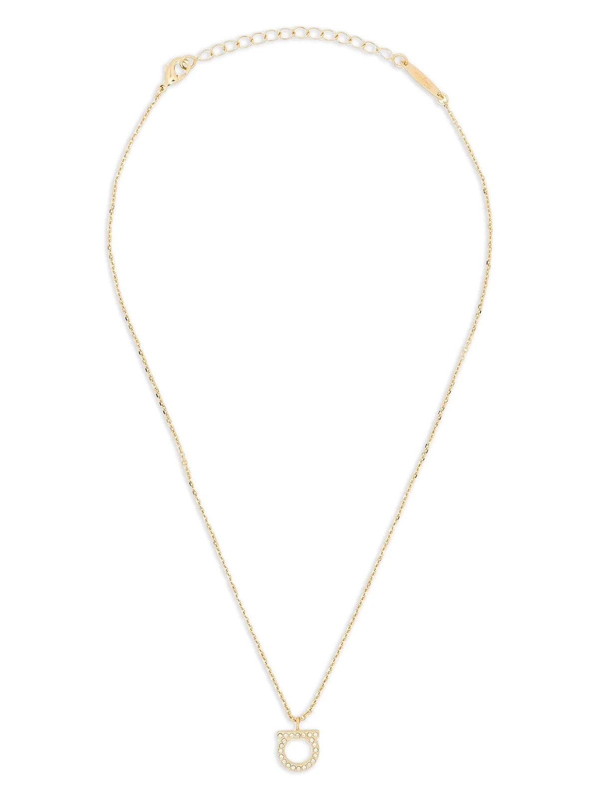 Gancini crystals necklace