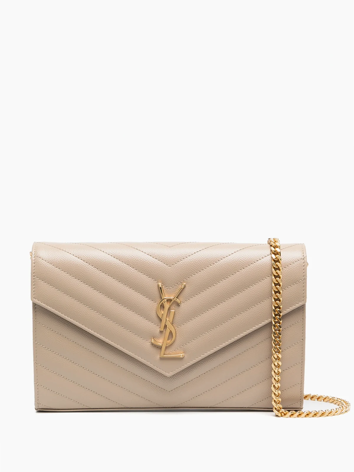 Cassandre leather clutch bag