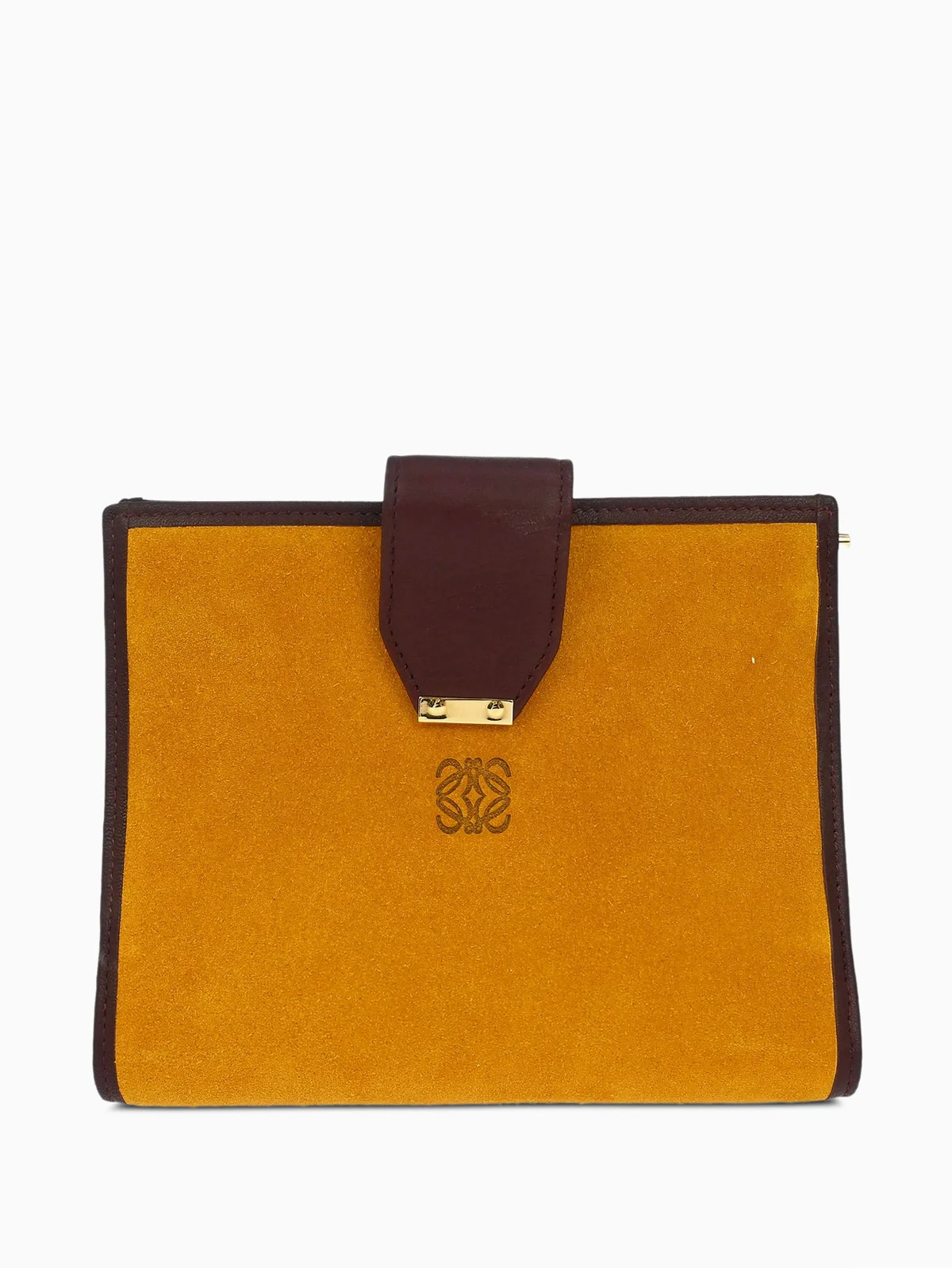 1990-2000s suede notebook cover