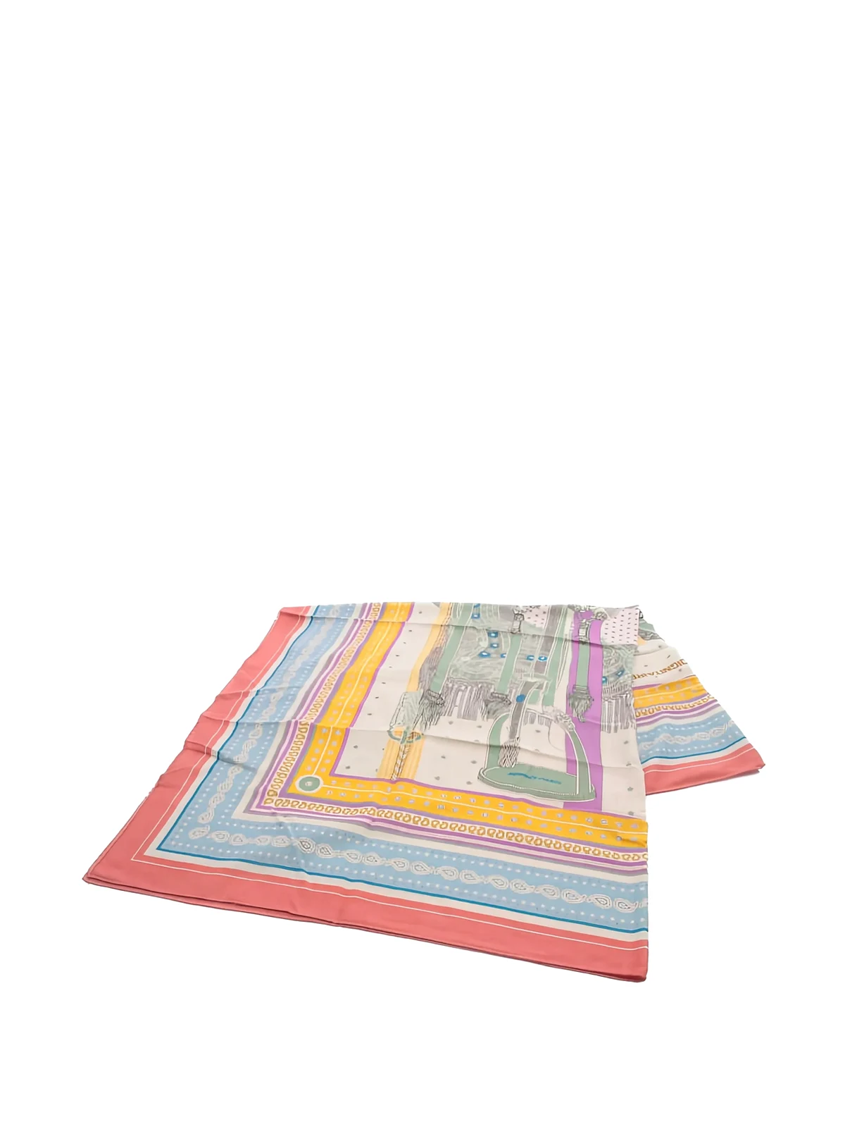 Selle De Dignitaire patterned scarf