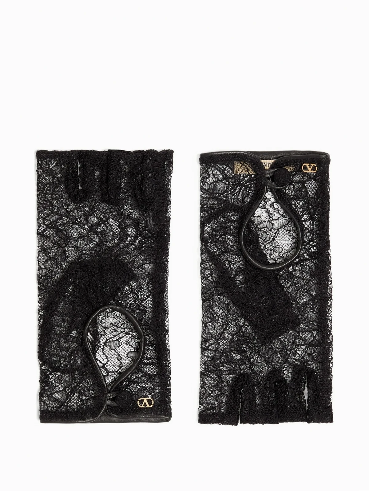 lace biker gloves