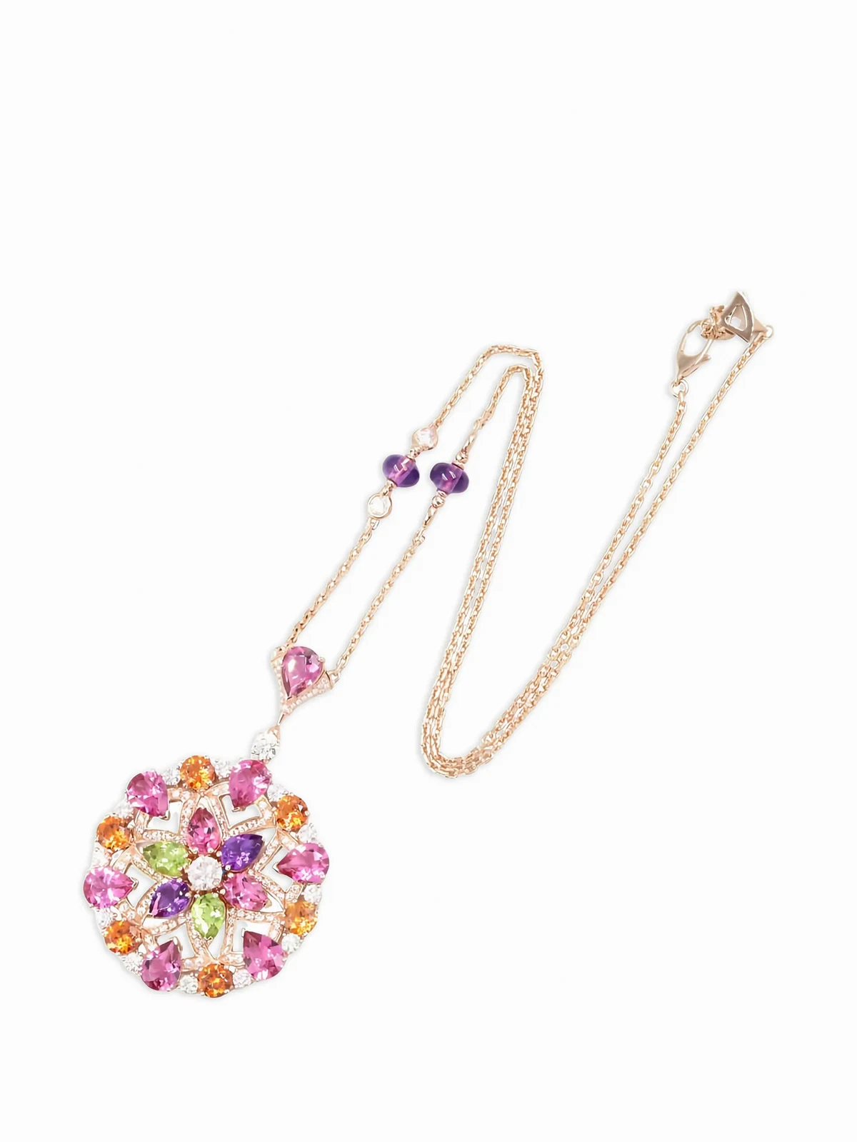 2010s Diva Dream diamond multi-stone necklace