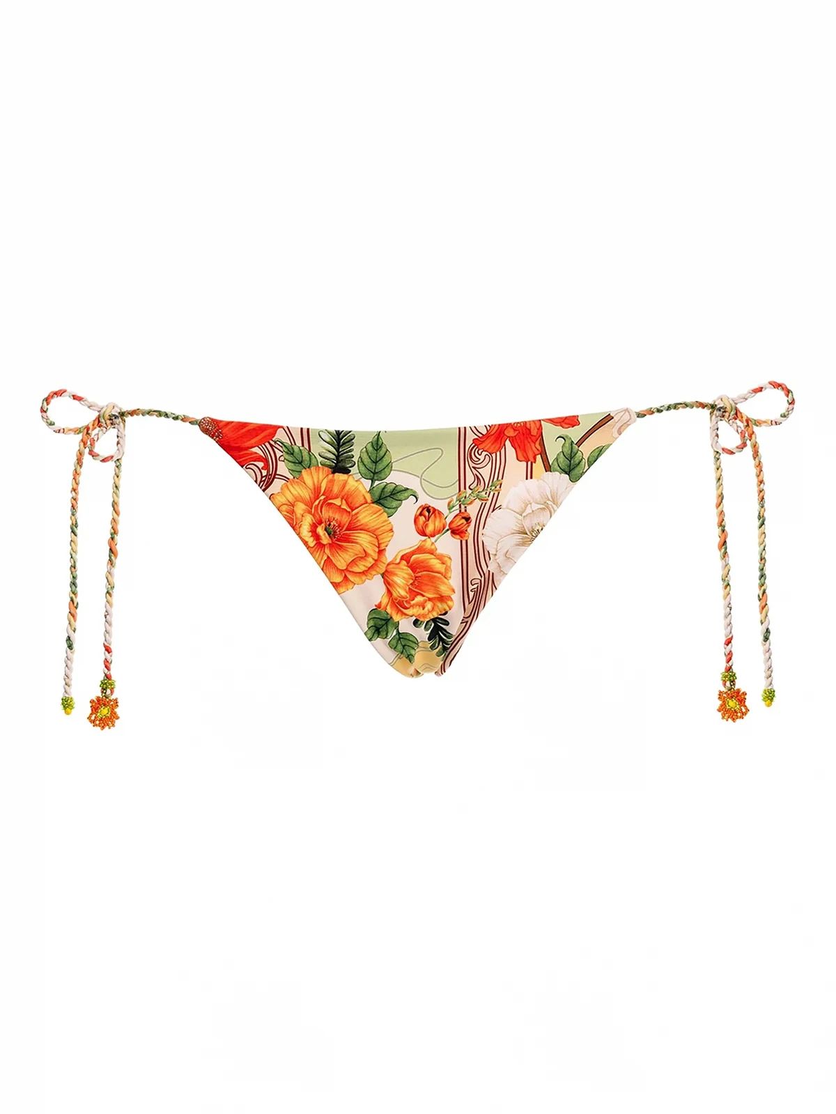 Alegria floral-print bikini bottoms