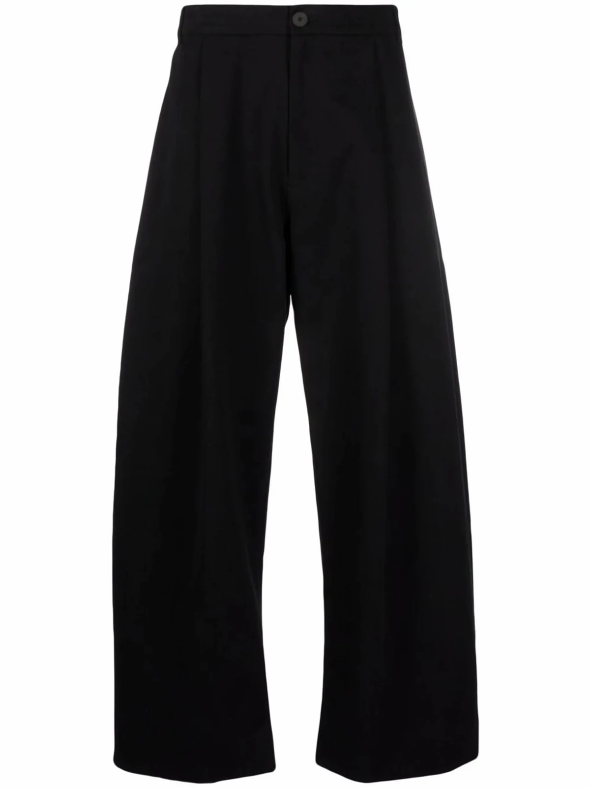 wide-leg high-waisted trousers
