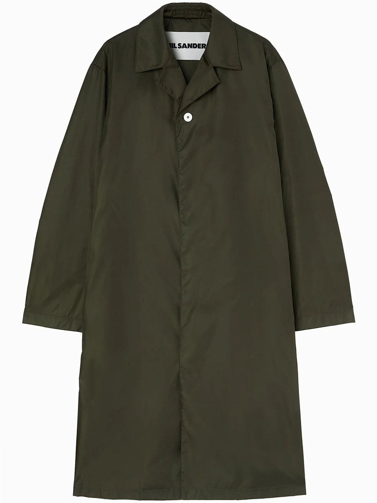button-up raincoat