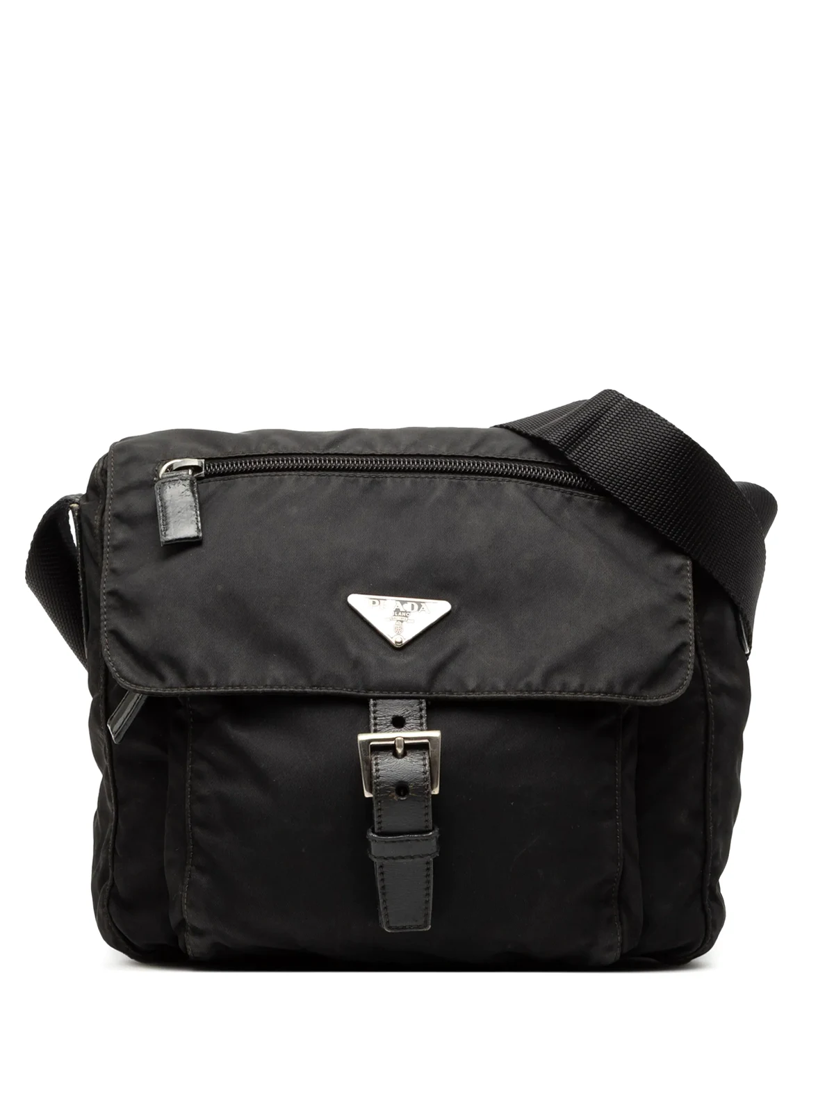 2013-2025 Tessuto Zip Buckle Messenger Bag crossbody bag