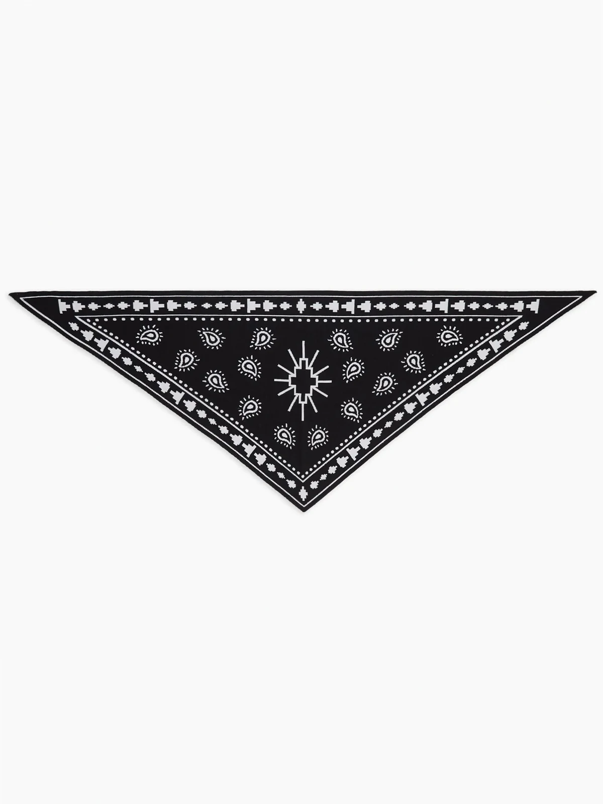 Bandana knitted scarf