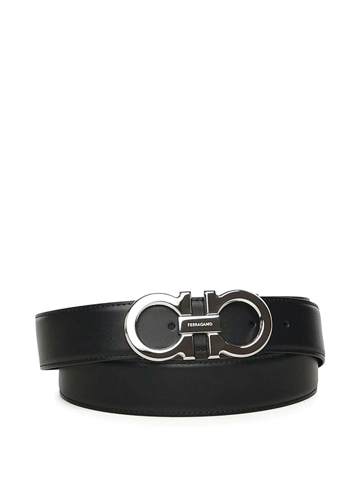 Gancini buckle belt
