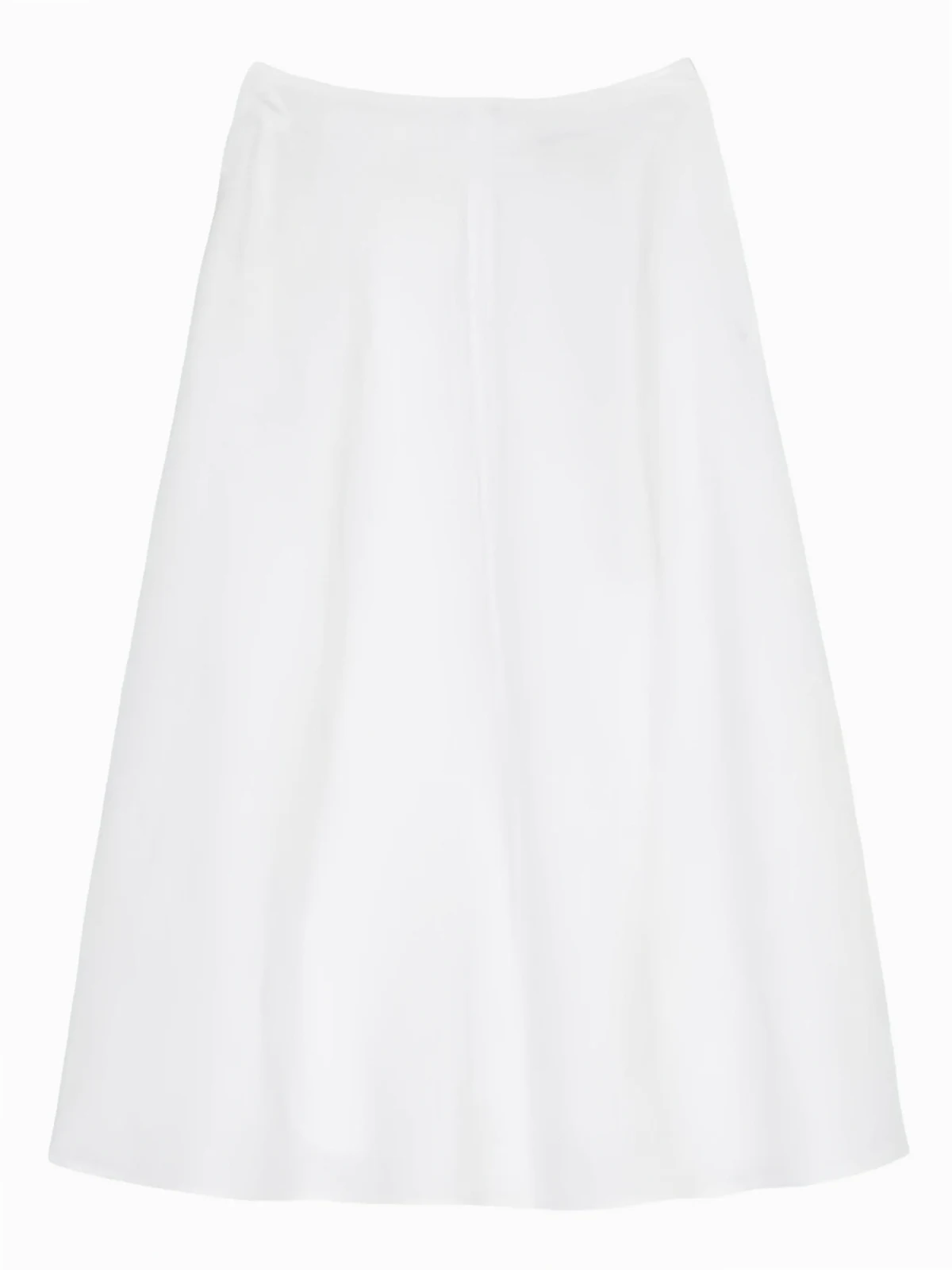 A-line midi skirt
