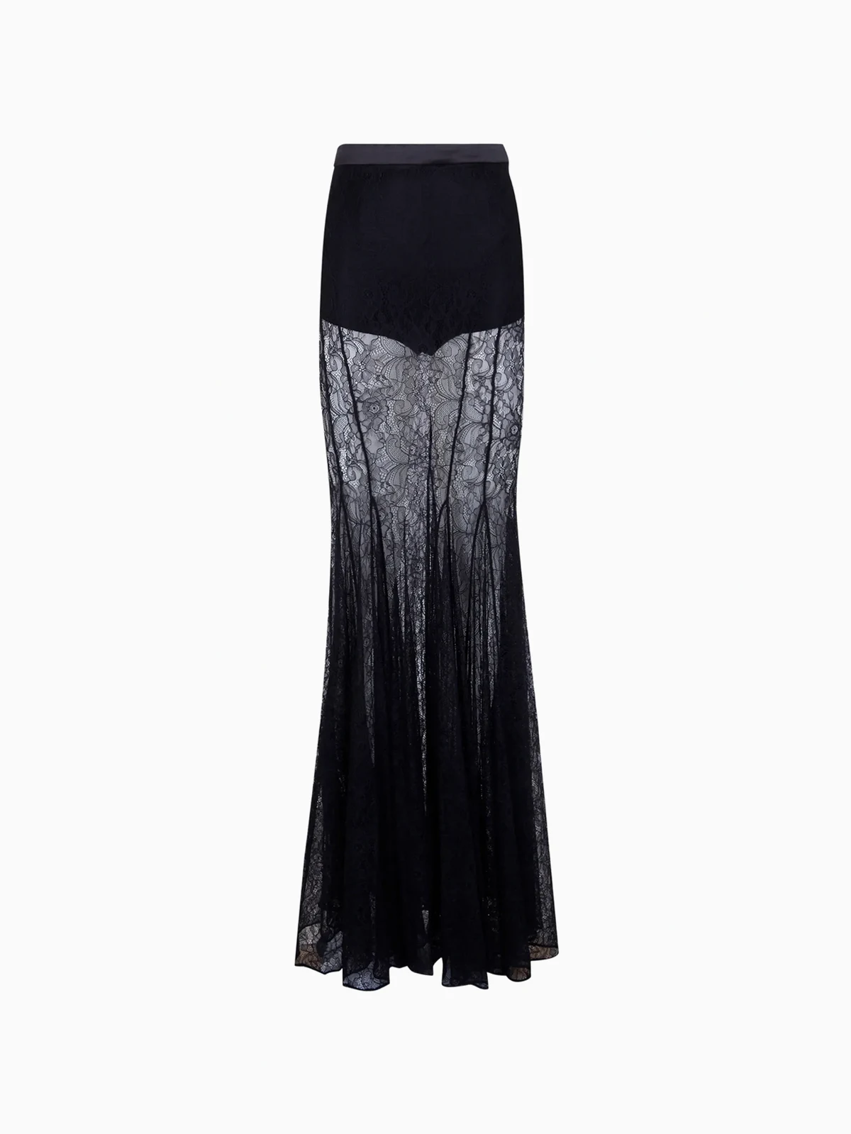 lace maxi skirt