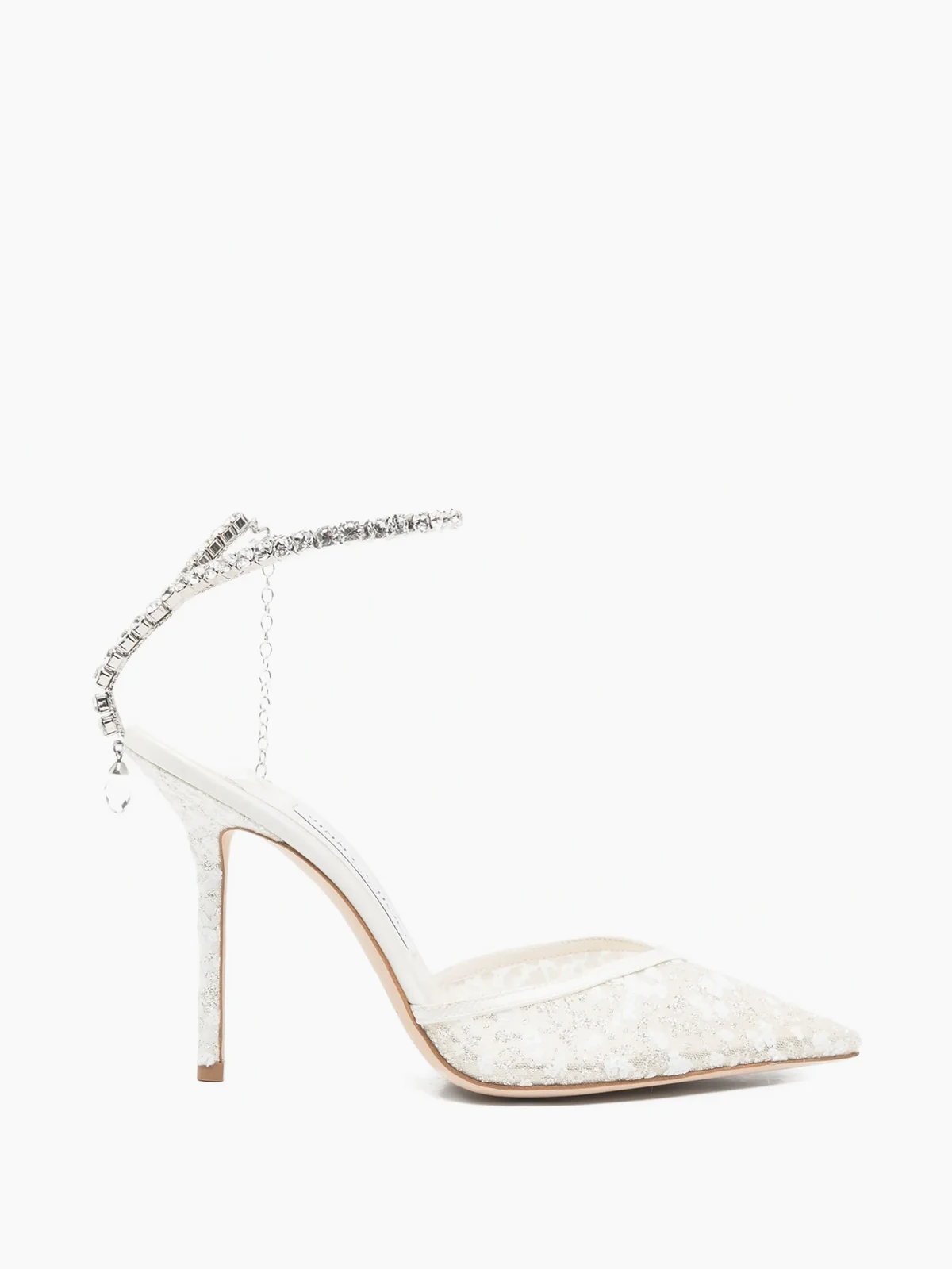 Saeda jewelled strap pumps