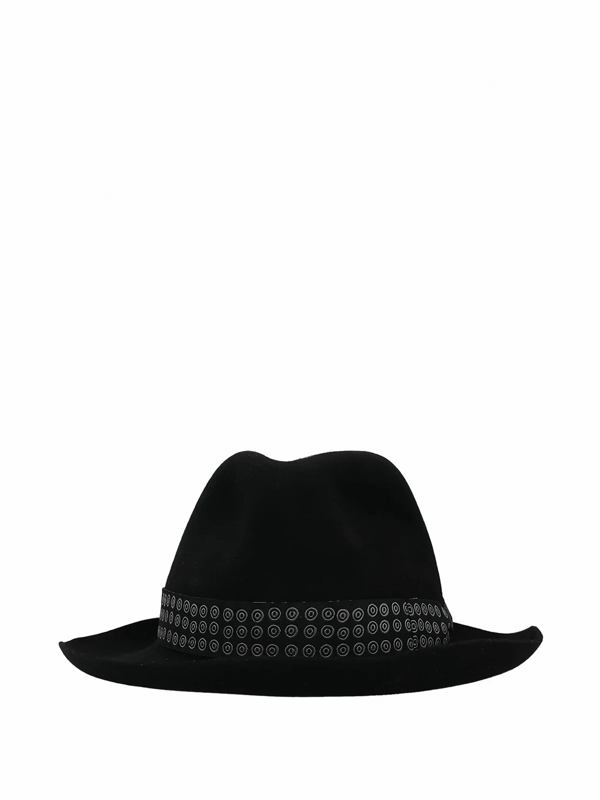 x 10 Corso Como circles ribbon-detailed wool felt hat