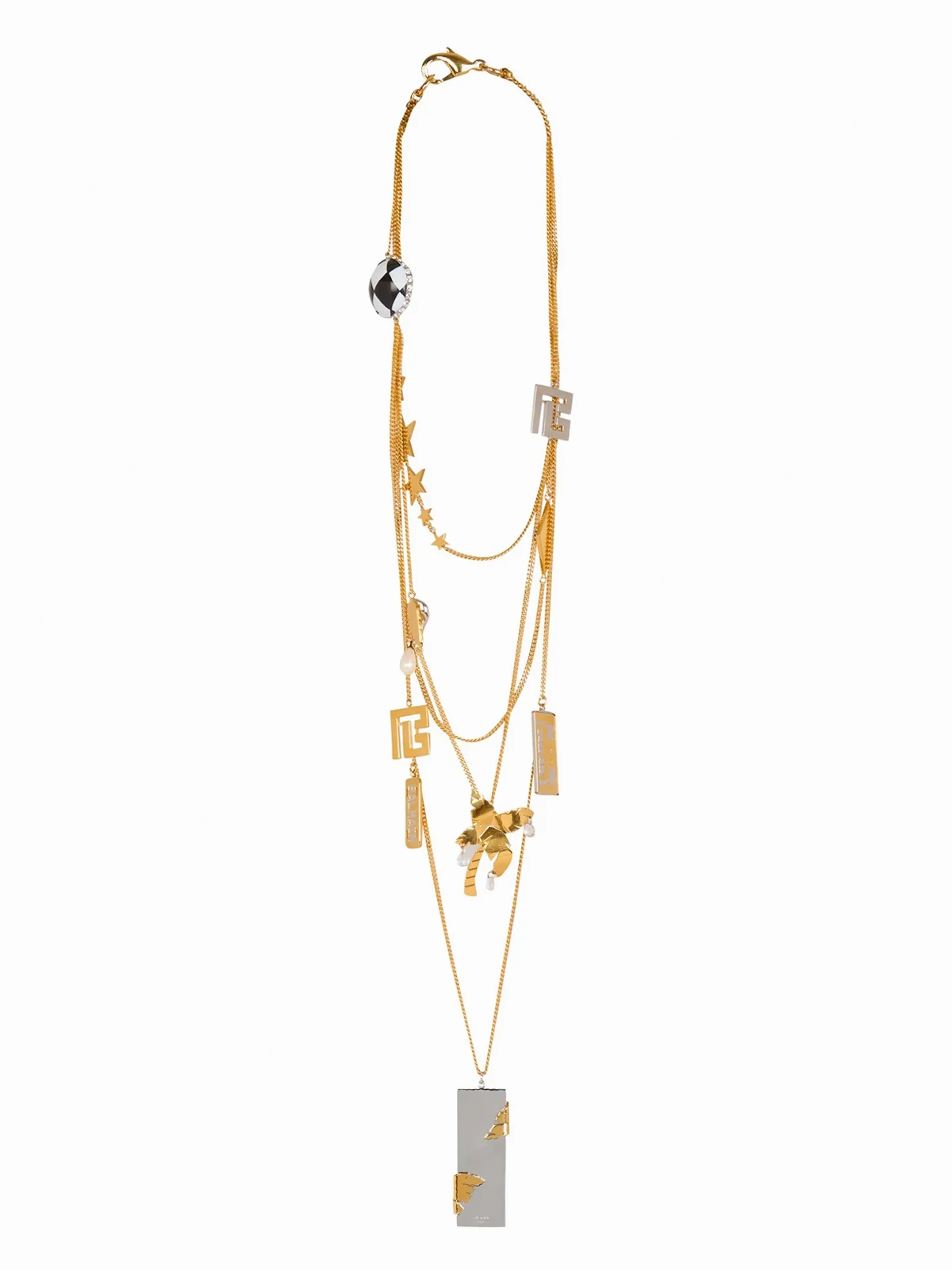 Miami embellished sautoir necklaces