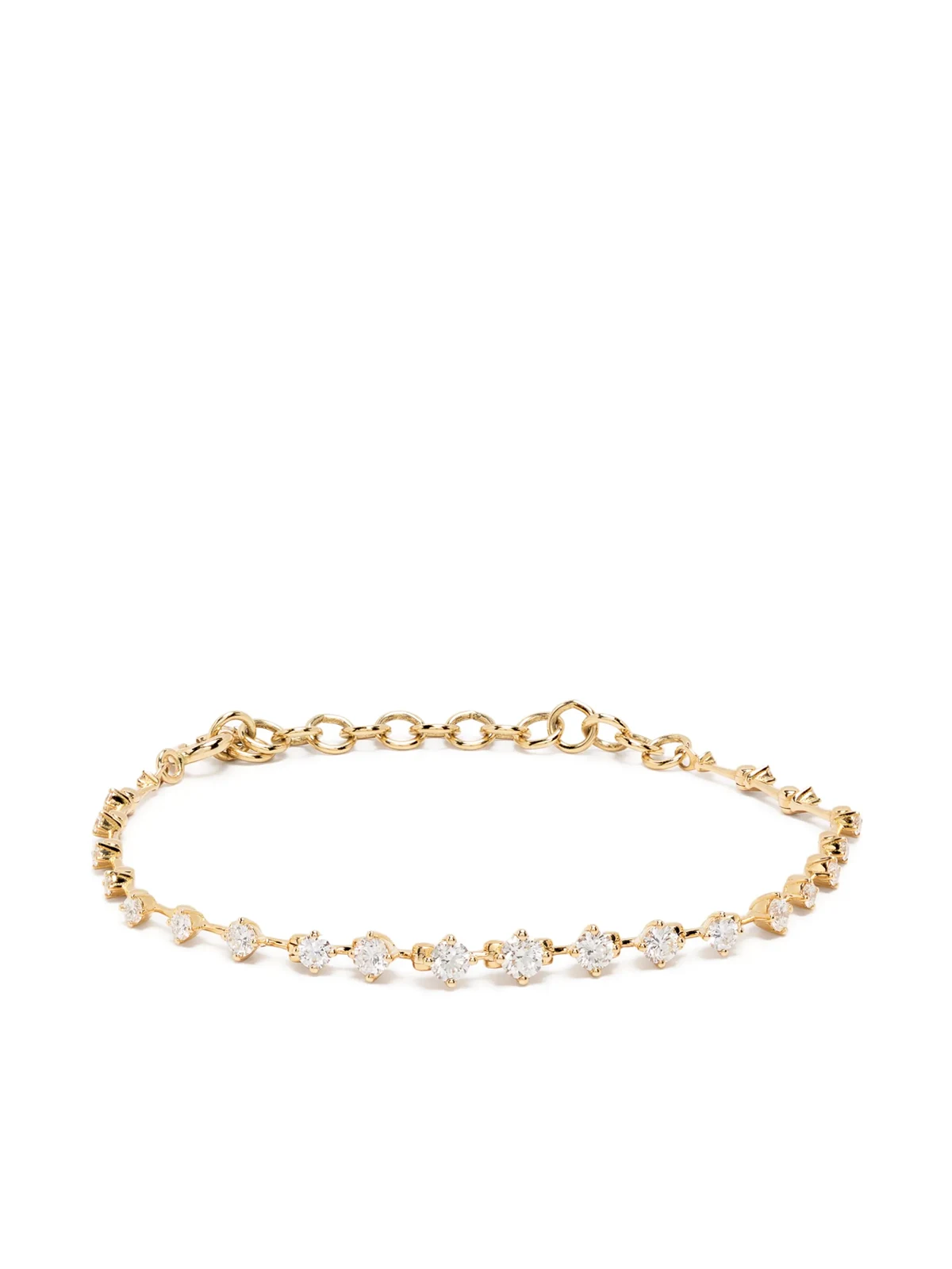 18kt yellow gold small Sequence bracelet