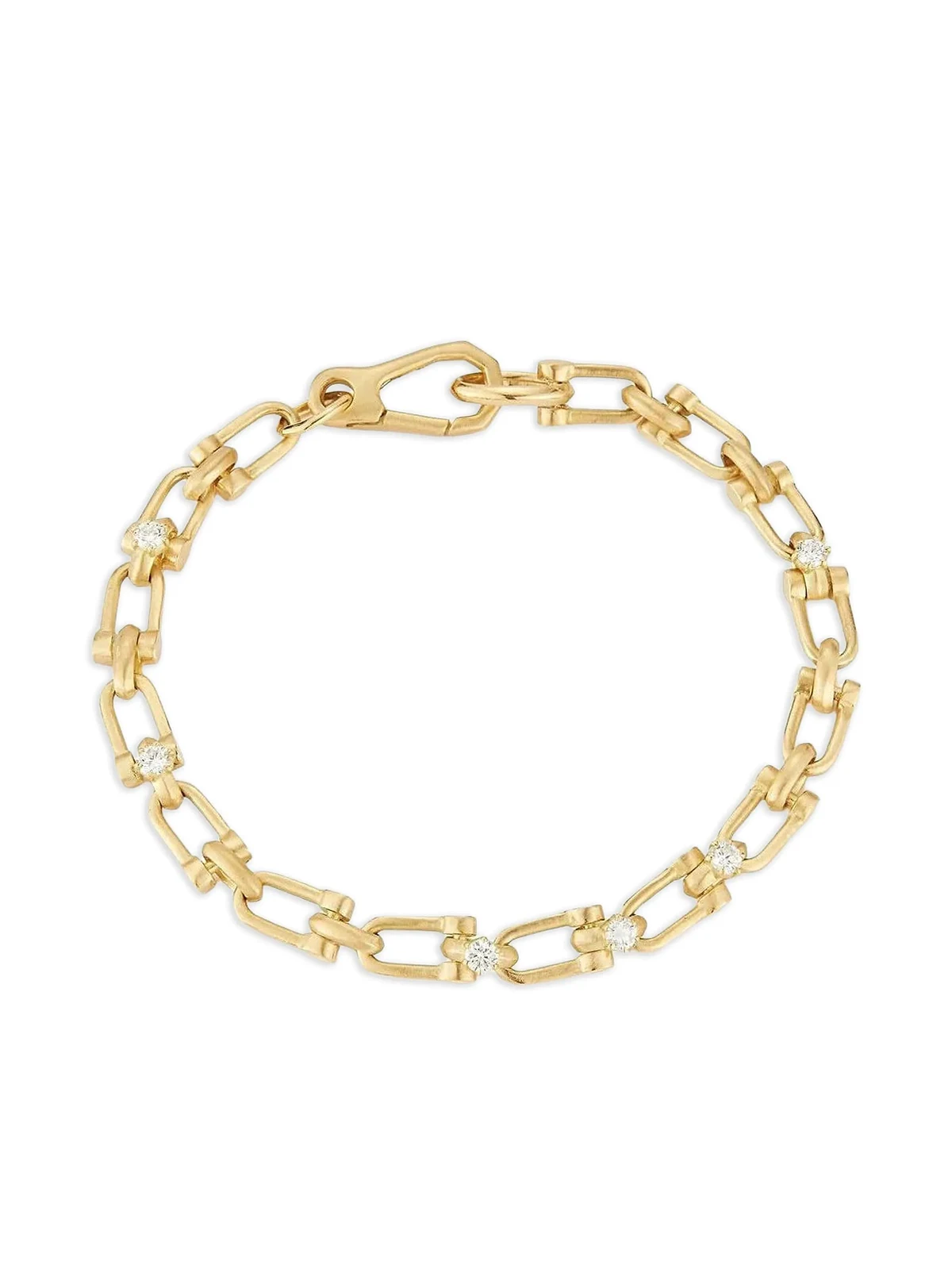 18K yellow gold Georgina diamond bracelet