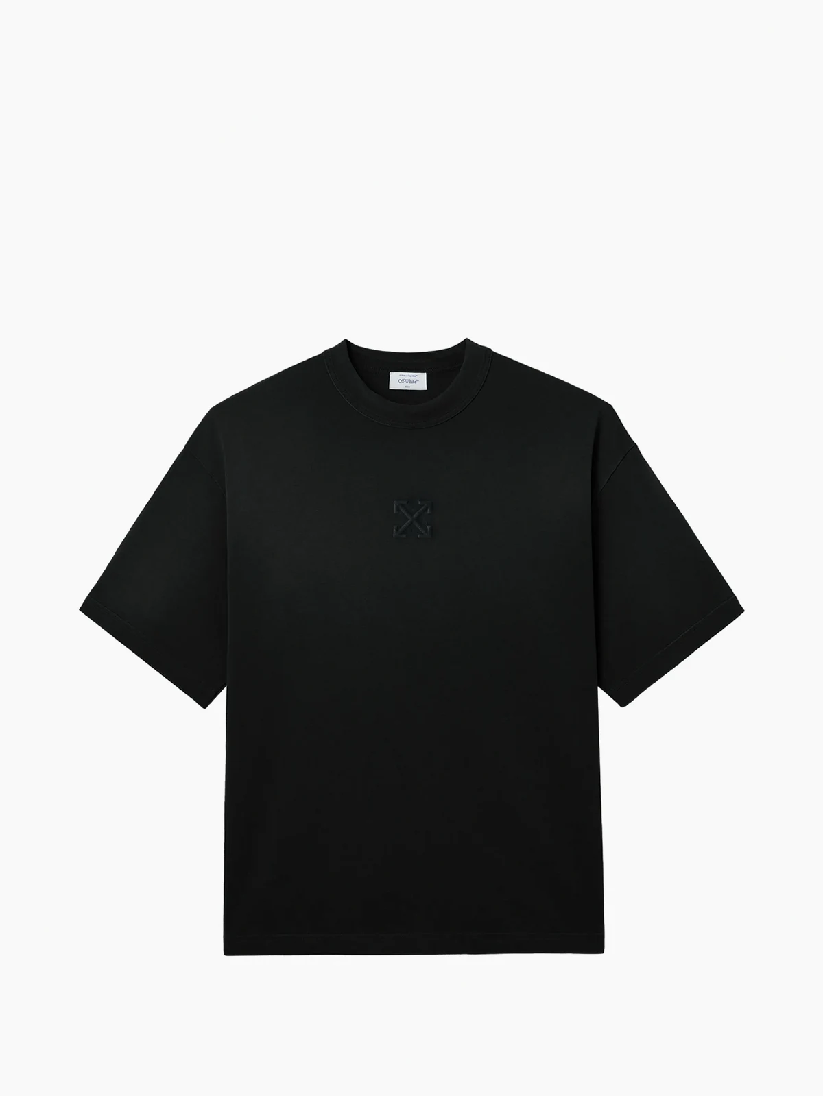 logo-embroidered T-shirt