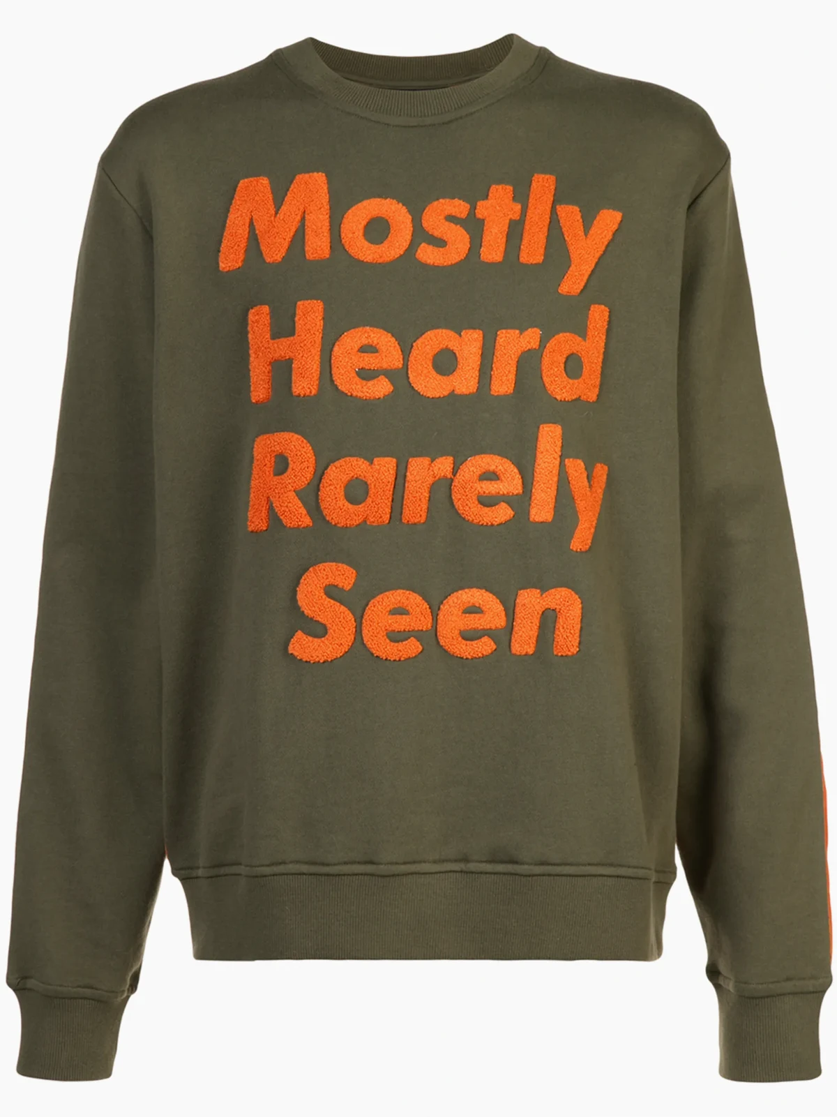 logo patch sweatshirt