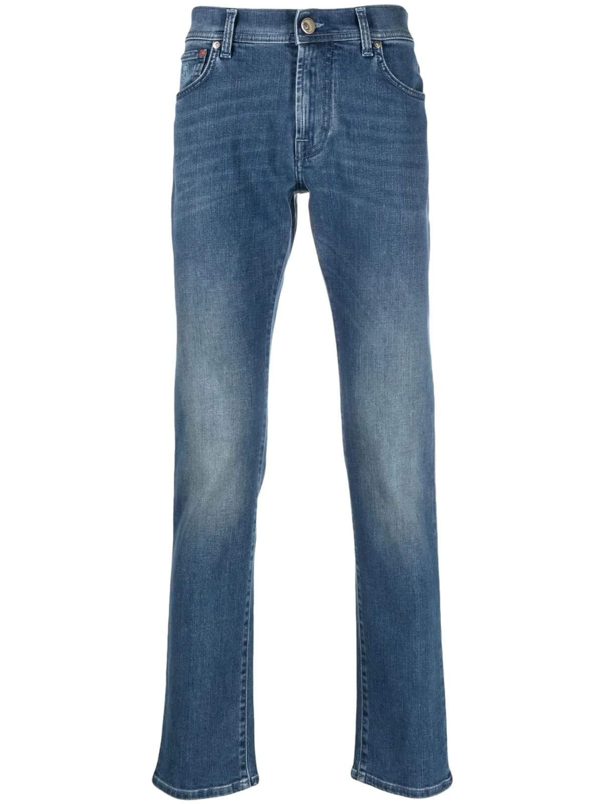 straight-leg jeans