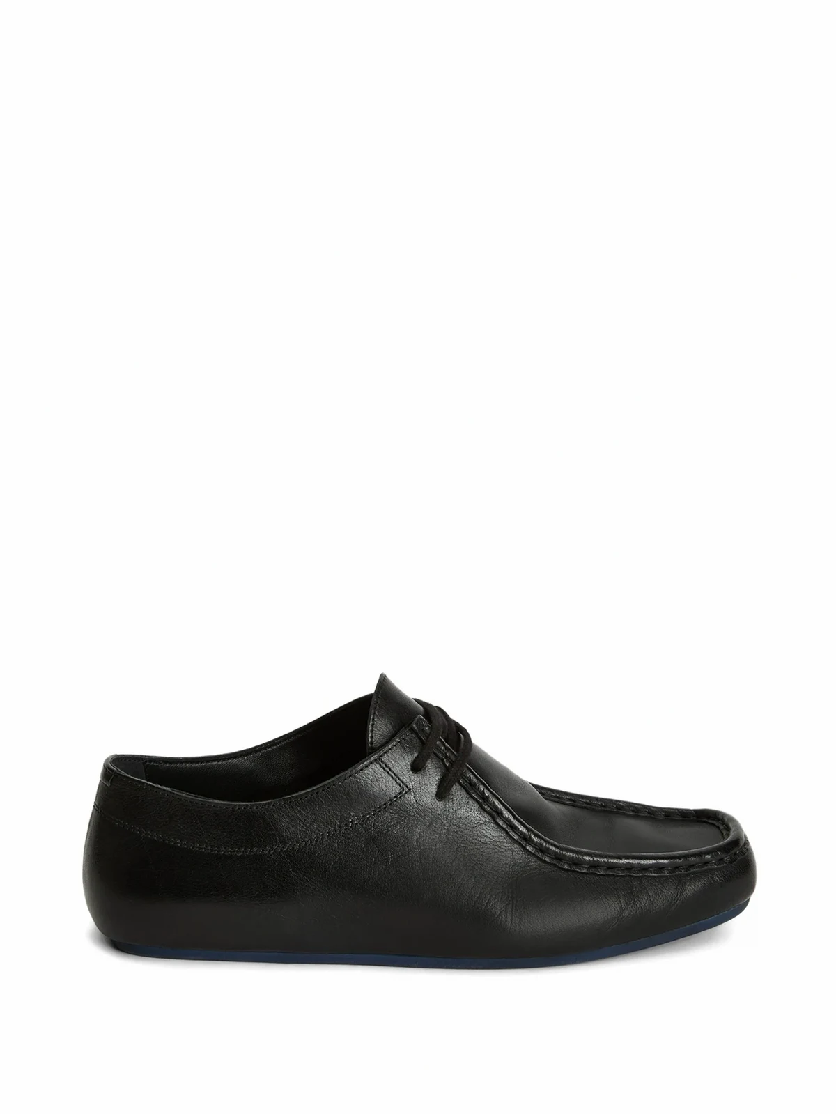 piping lace-up loafers