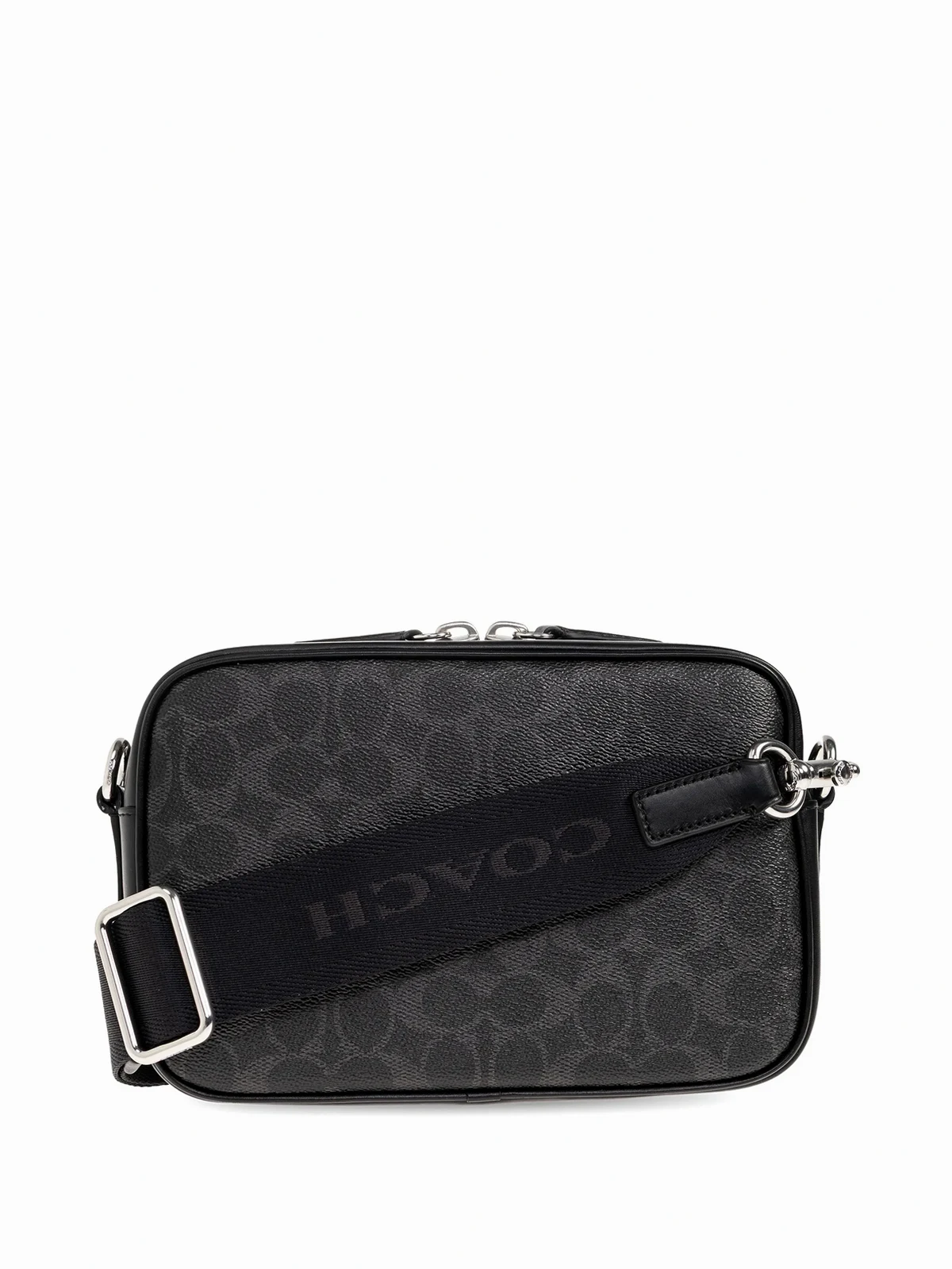 Charter pattern strap tote bag