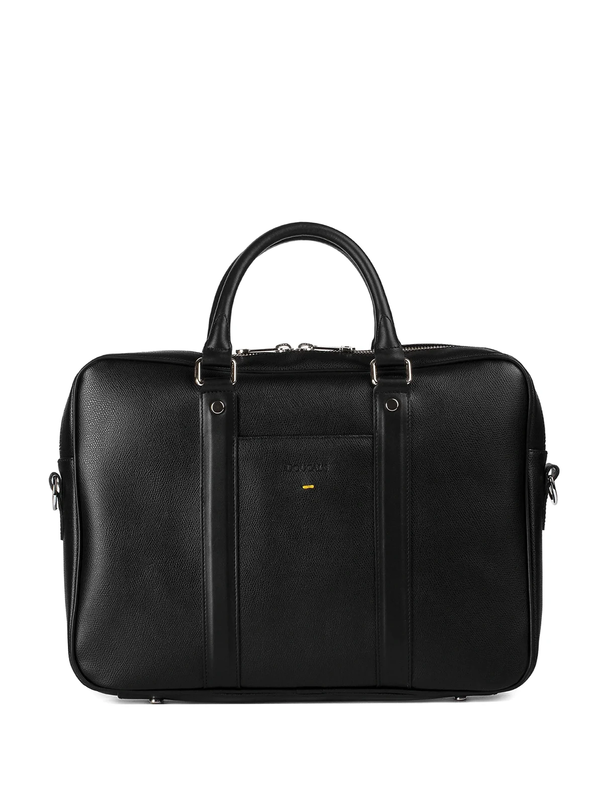 Palmellato leather briefcase