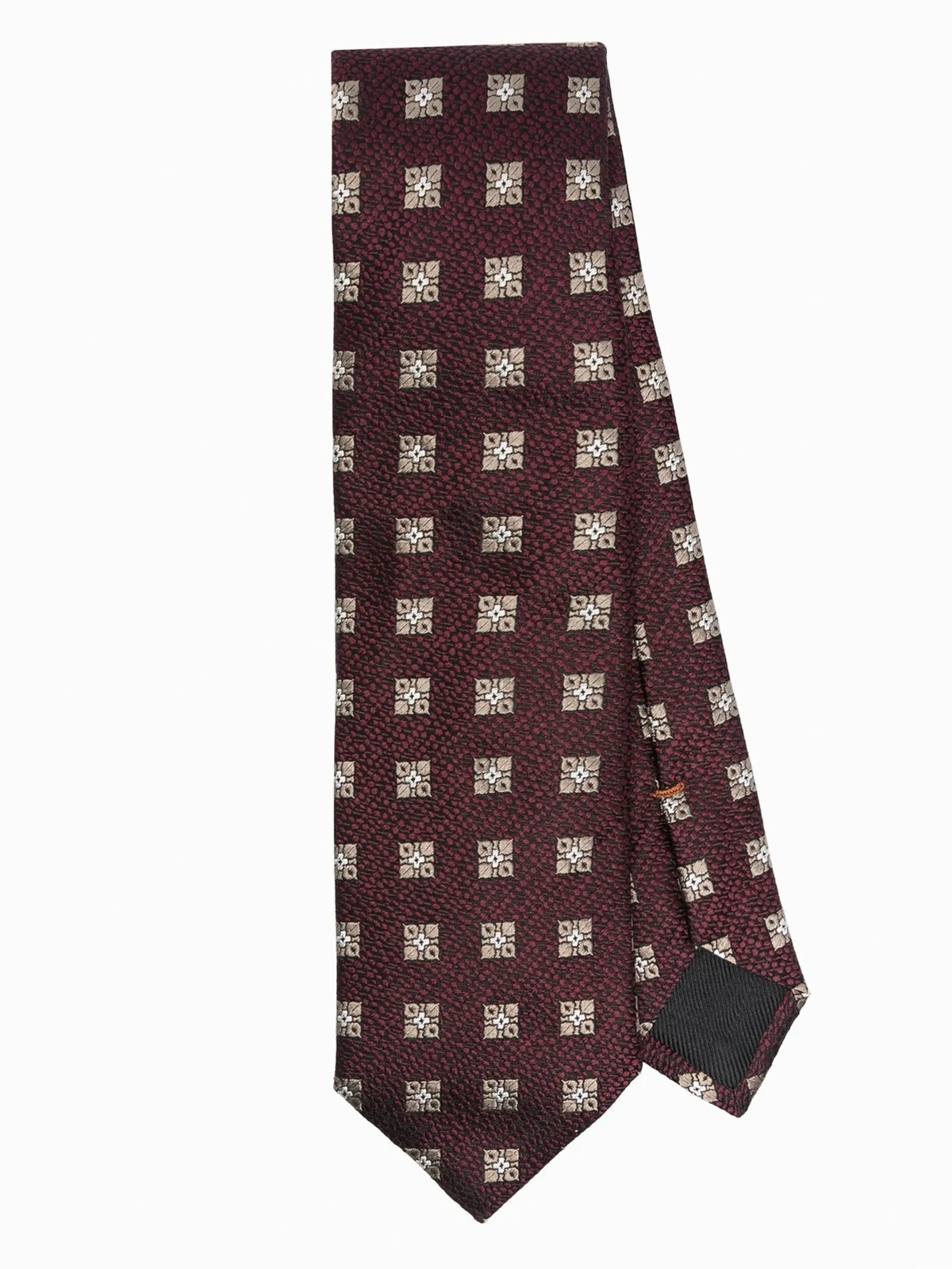 patterned-jacquard tie