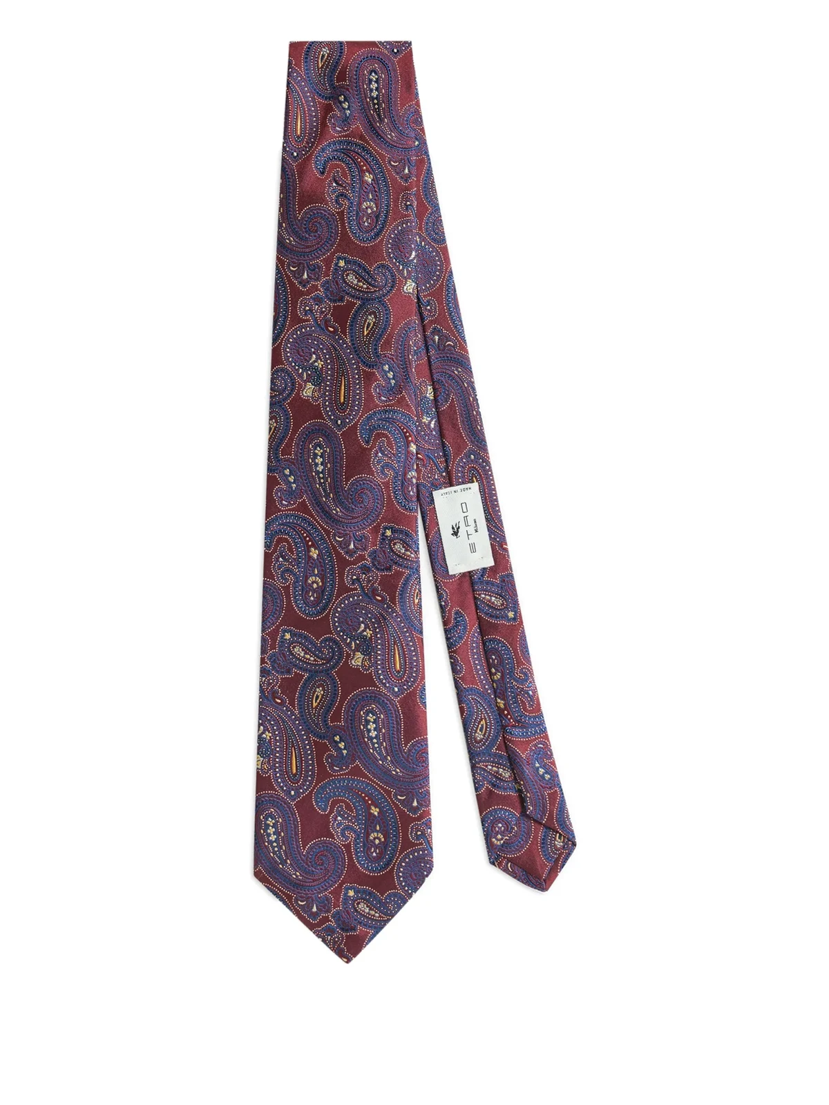 paisley jacquard tie