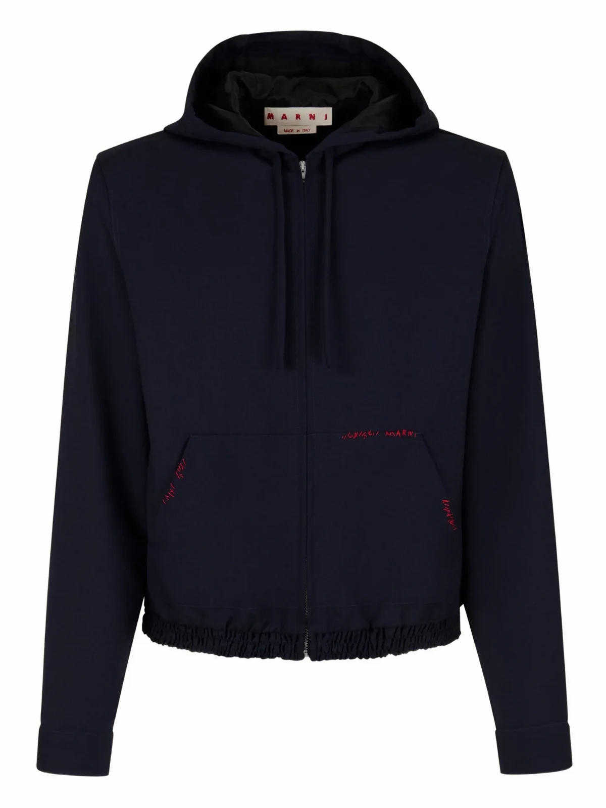 zip-up hoodie