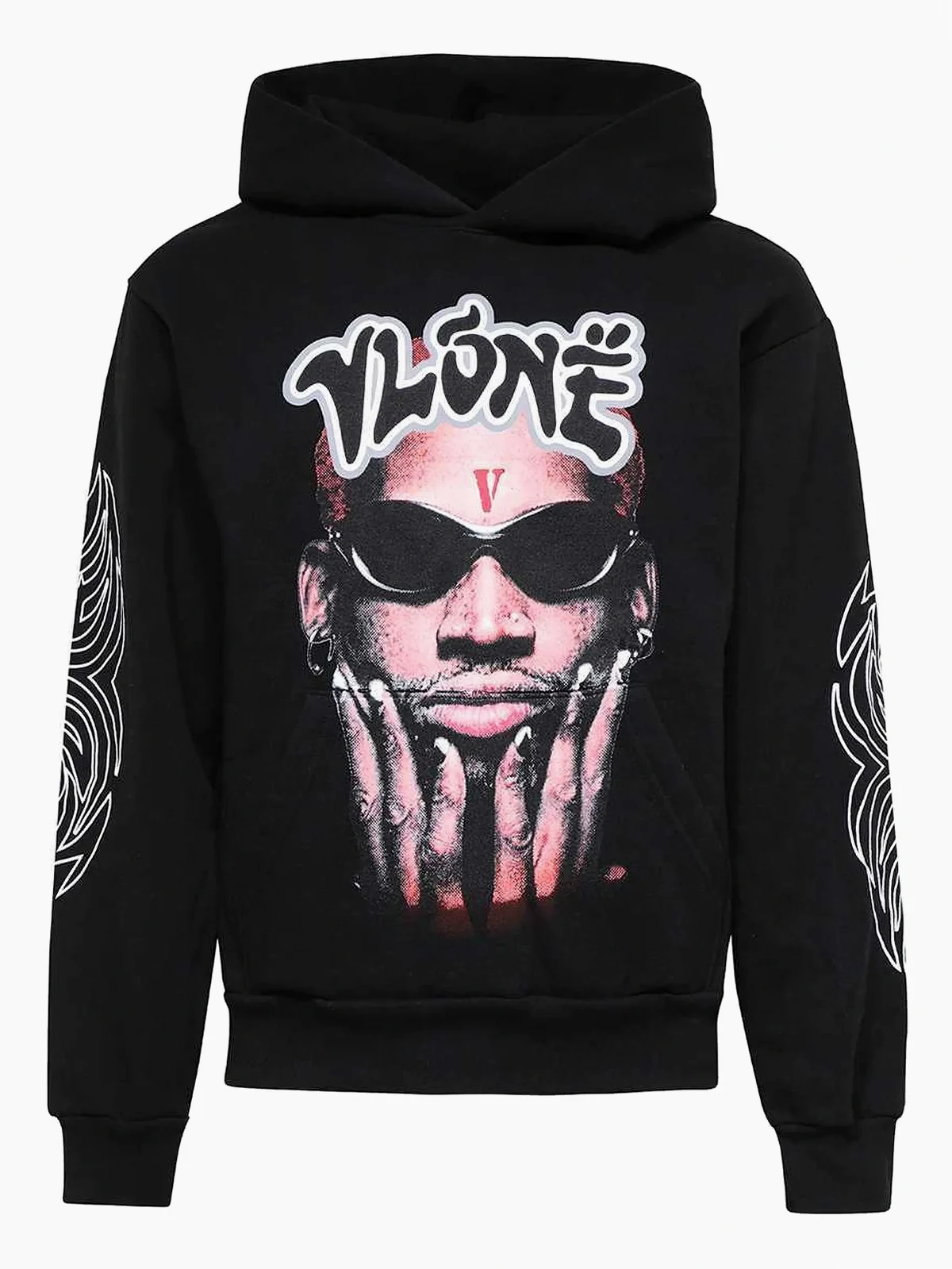 x Dennis Rodman print hoodie
