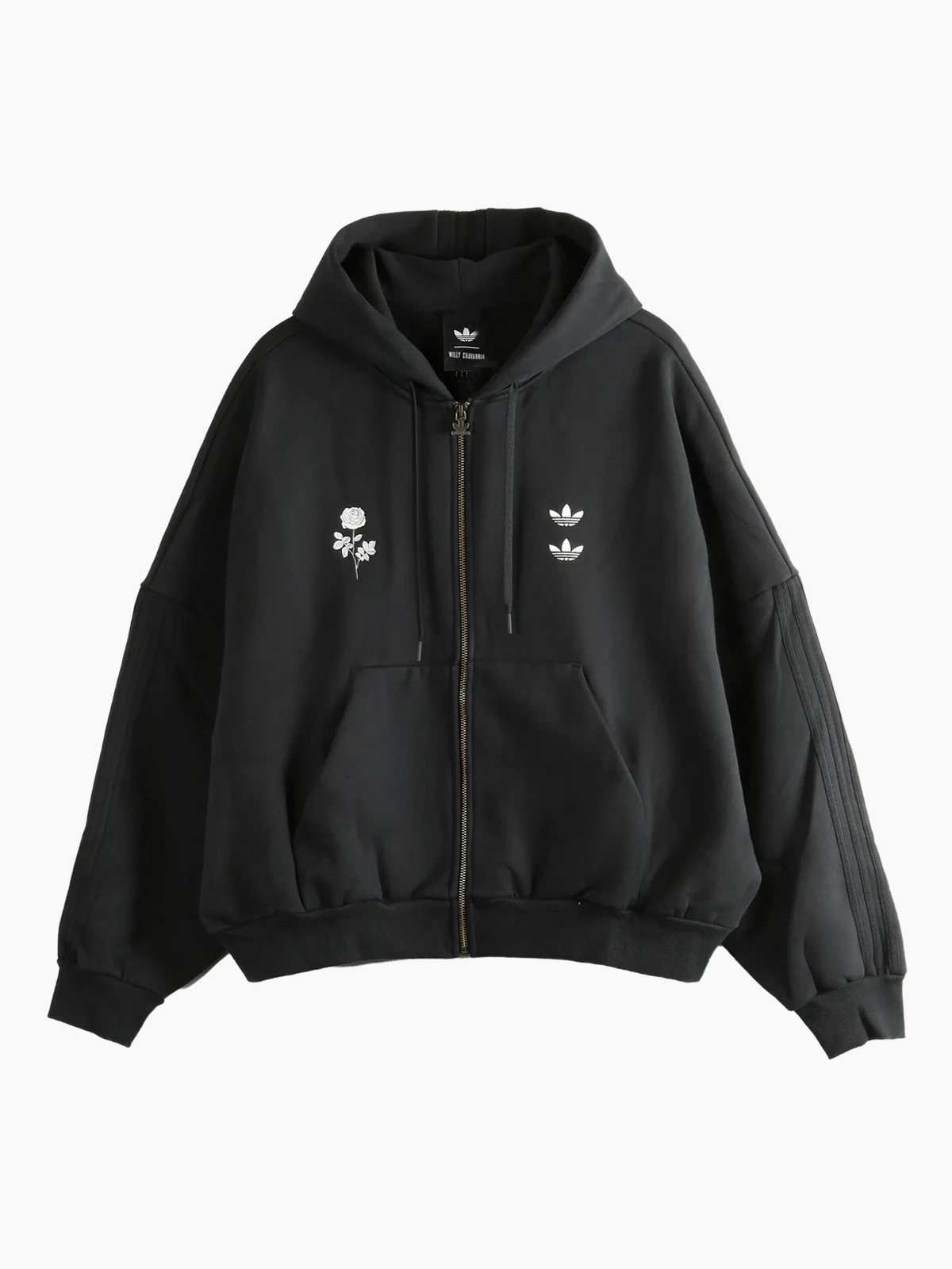 x Willy Chavarria zip-up hoodie