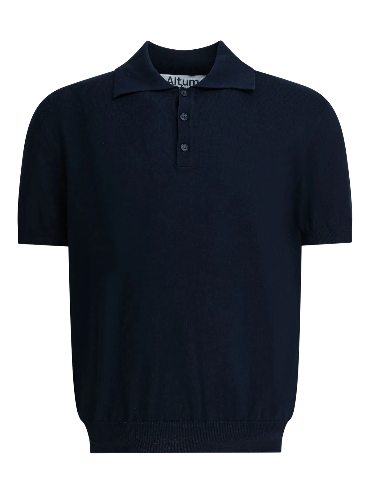 buttoned polo shirt