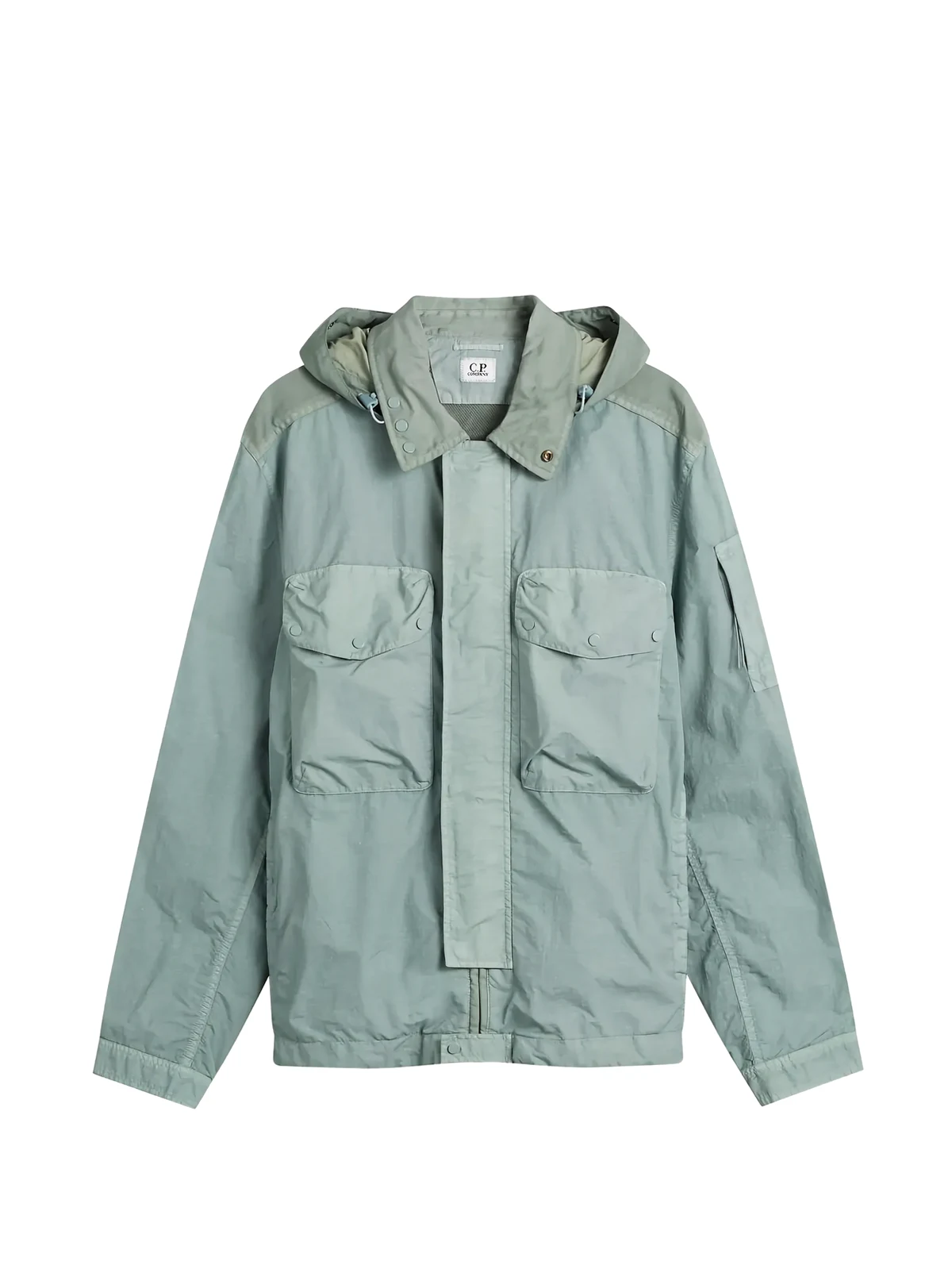 Goggle hooded jacket