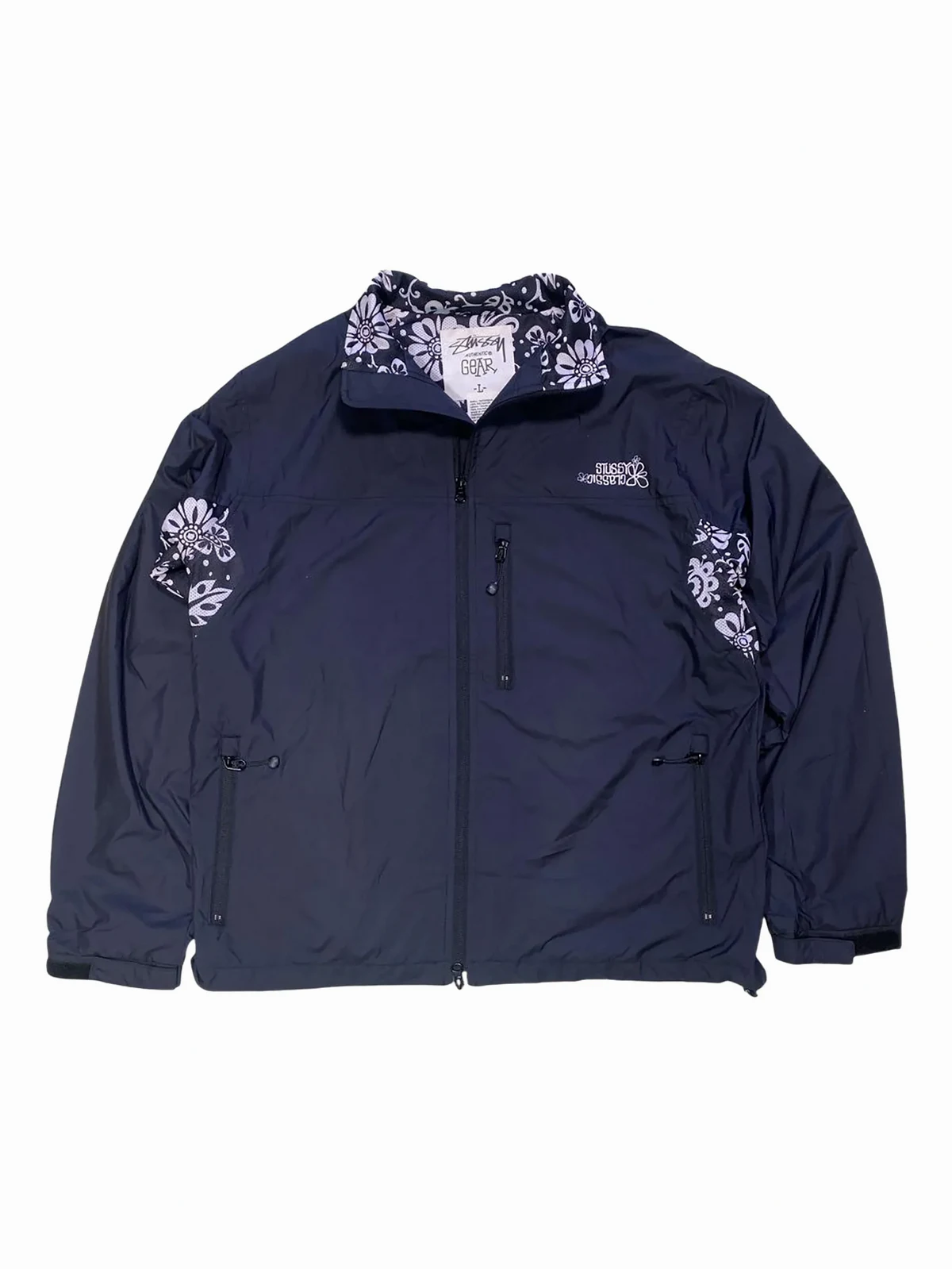 floral-detail jacket