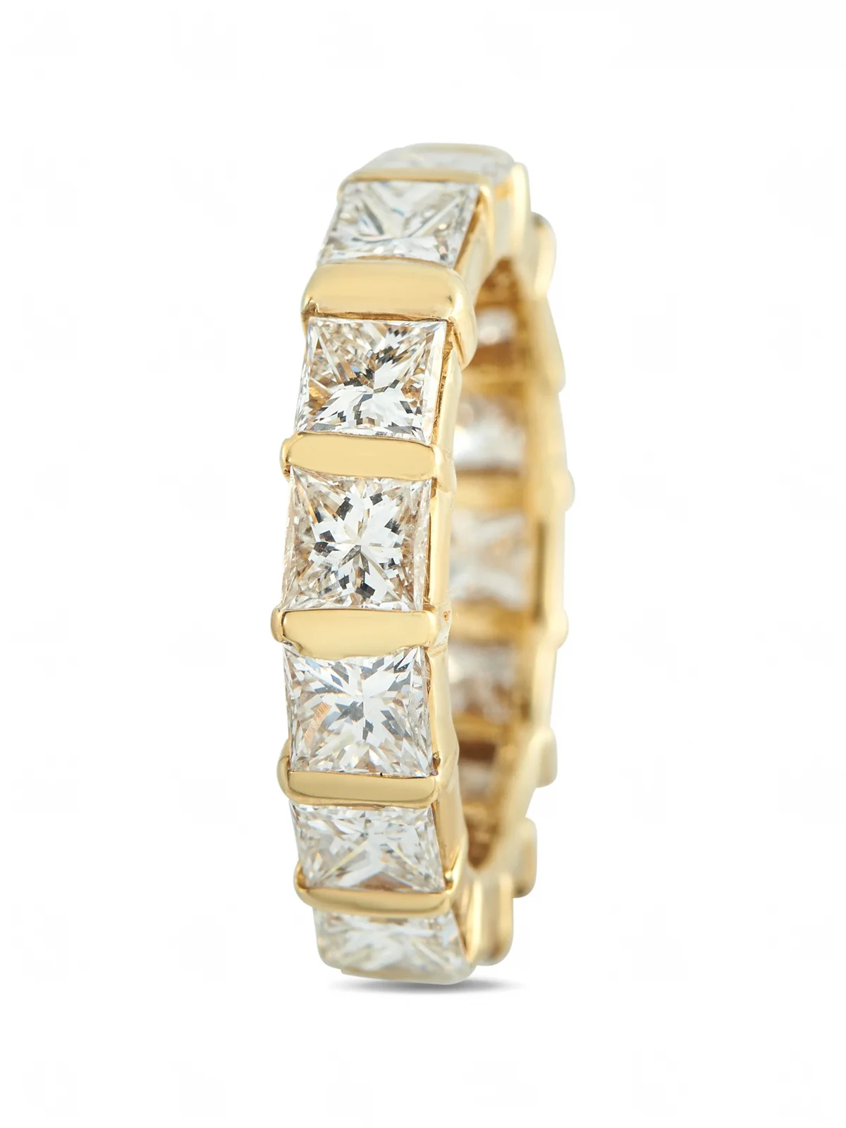 diamond yellow gold ring